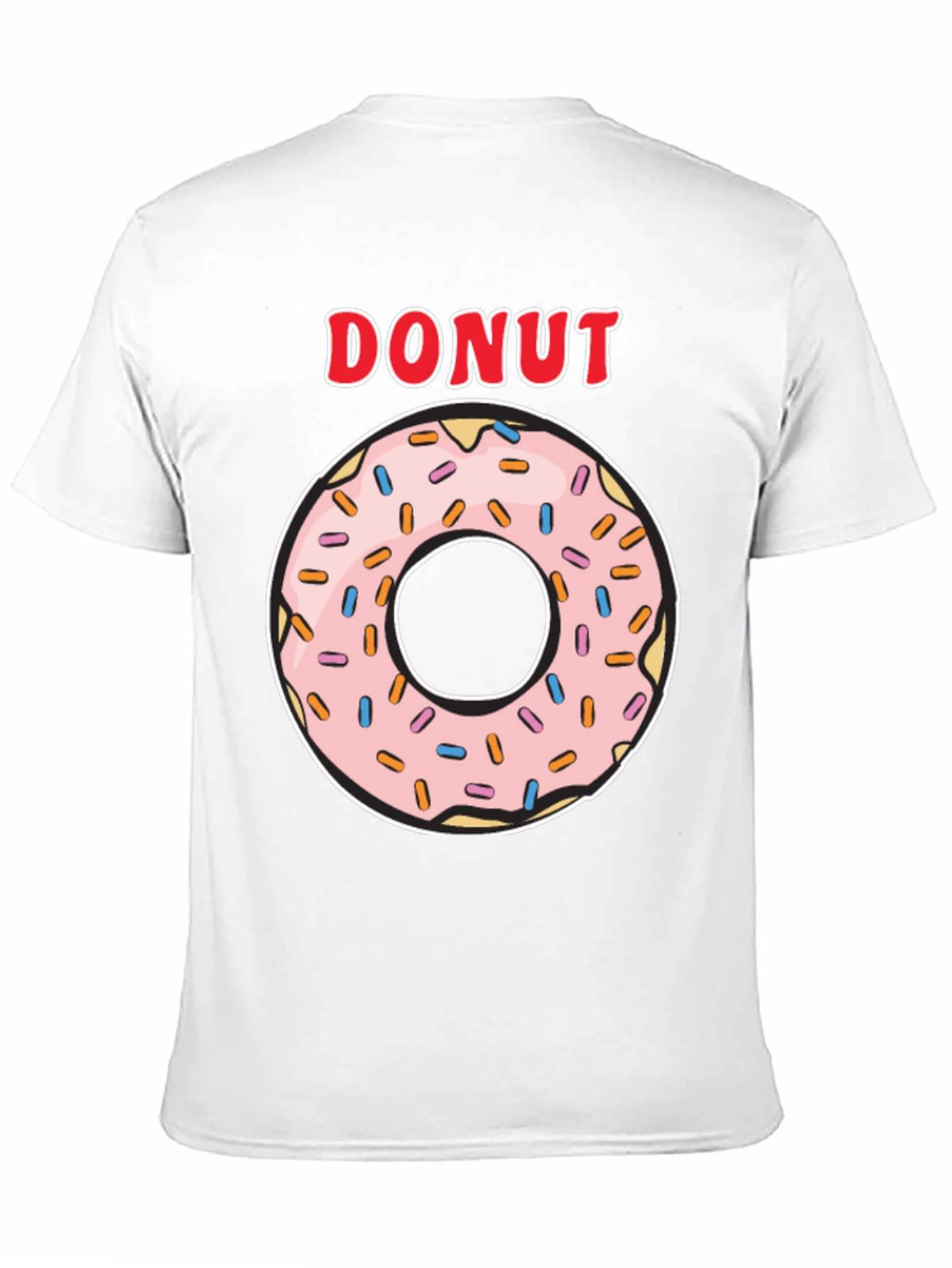 Donut Graphic T-Shirt - Casual Style
