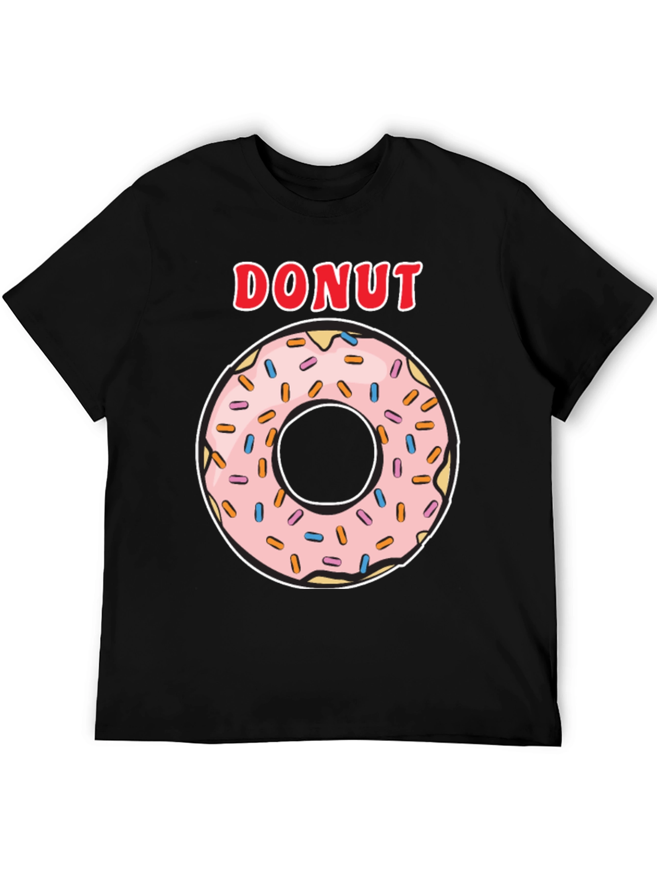 Donut Graphic T-Shirt - Casual Style