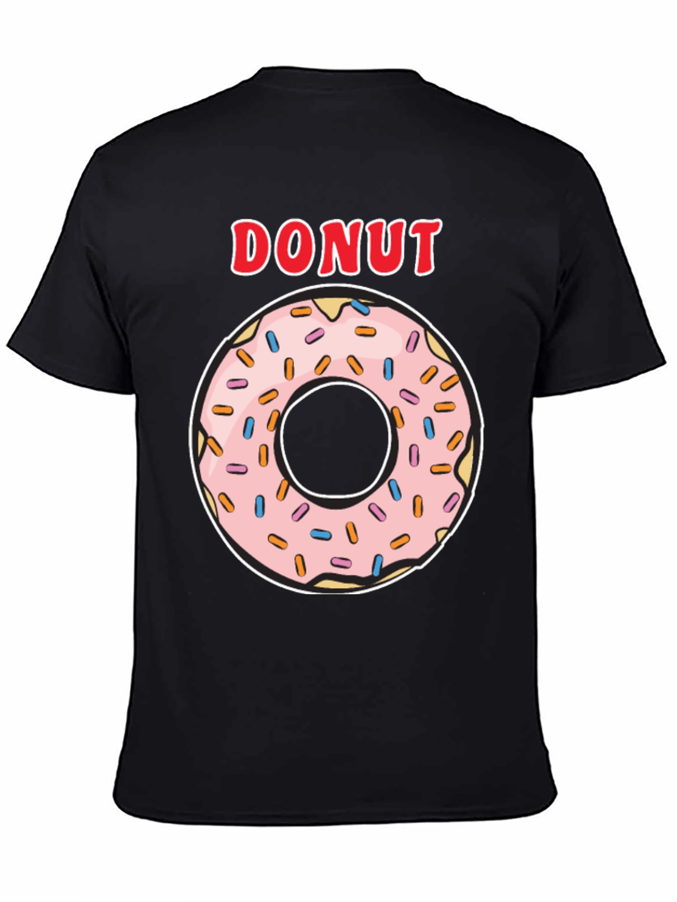 Donut Graphic T-Shirt - Casual Style
