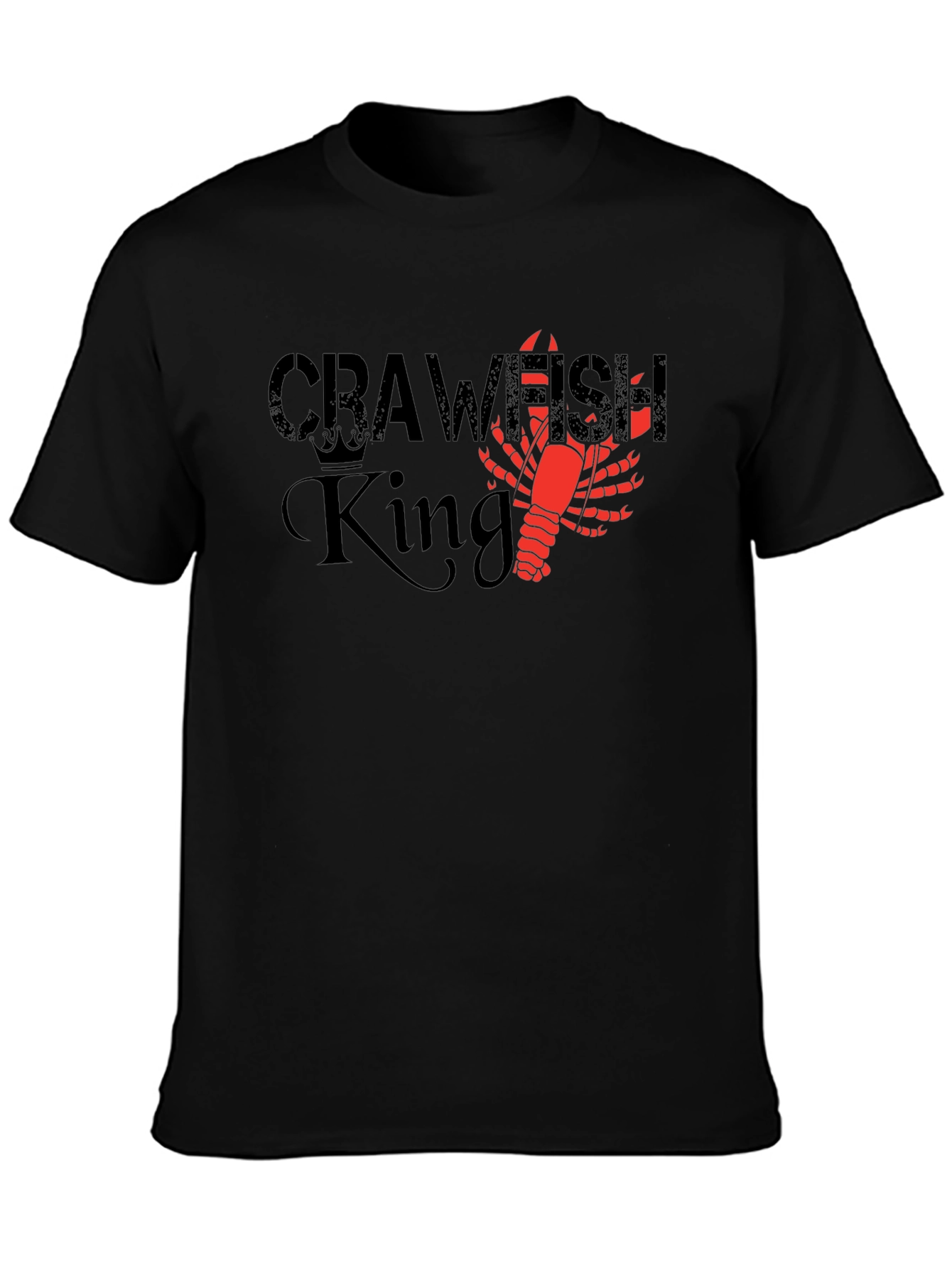 Crawfish King Graphic Tee - Louisiana Pride