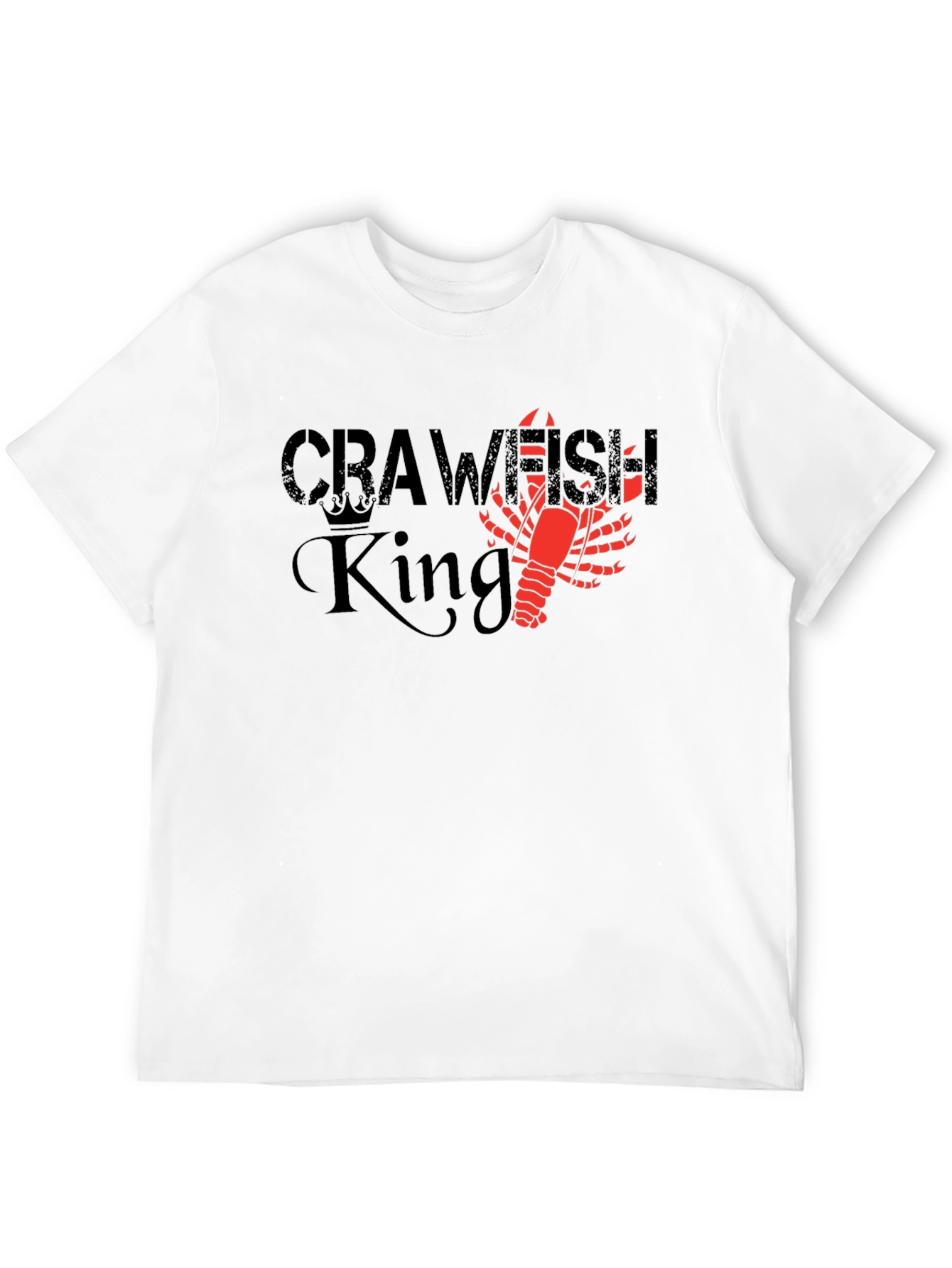 Crawfish King Graphic Tee - Louisiana Pride