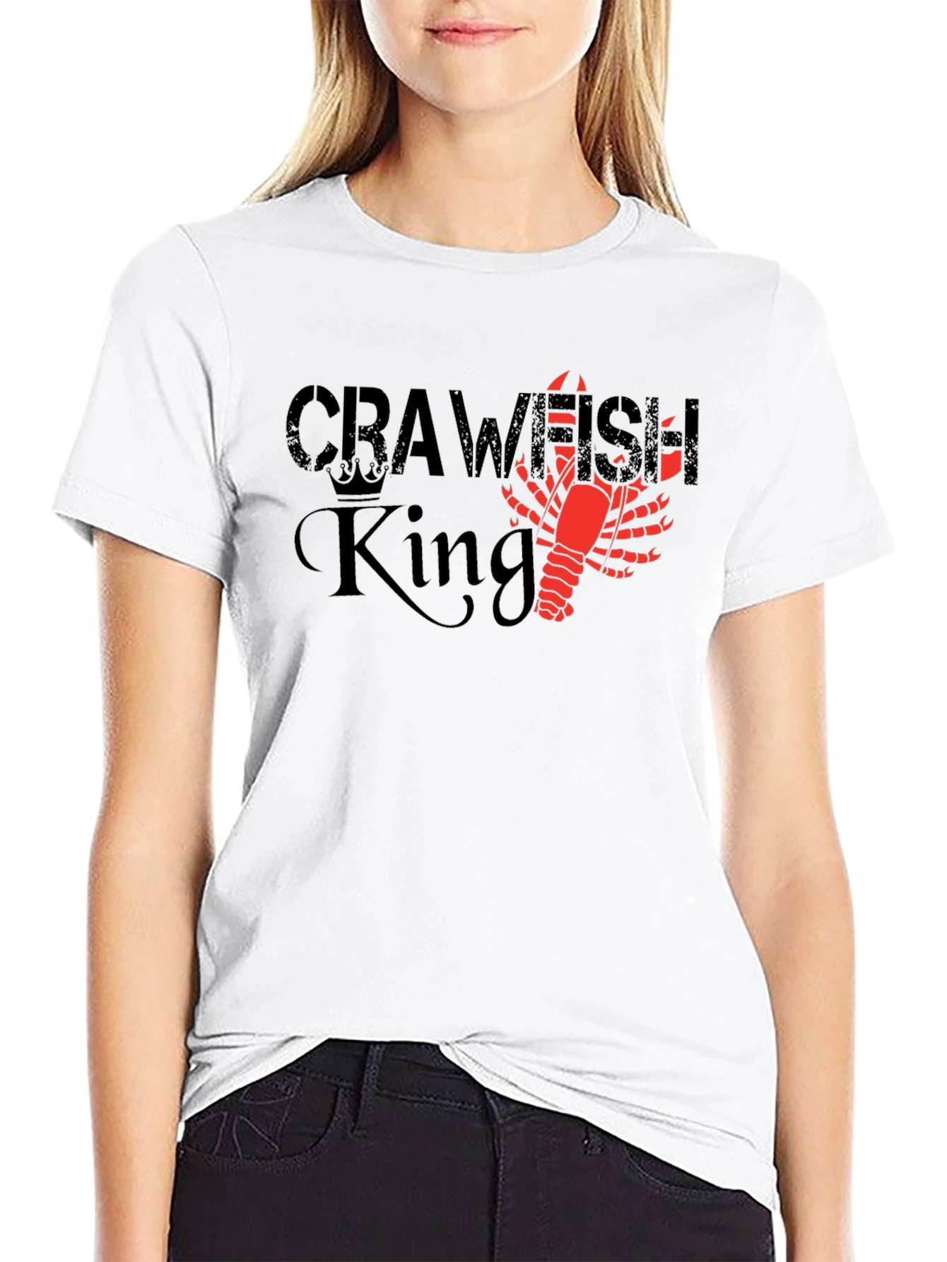 Crawfish King Graphic Tee - Louisiana Pride