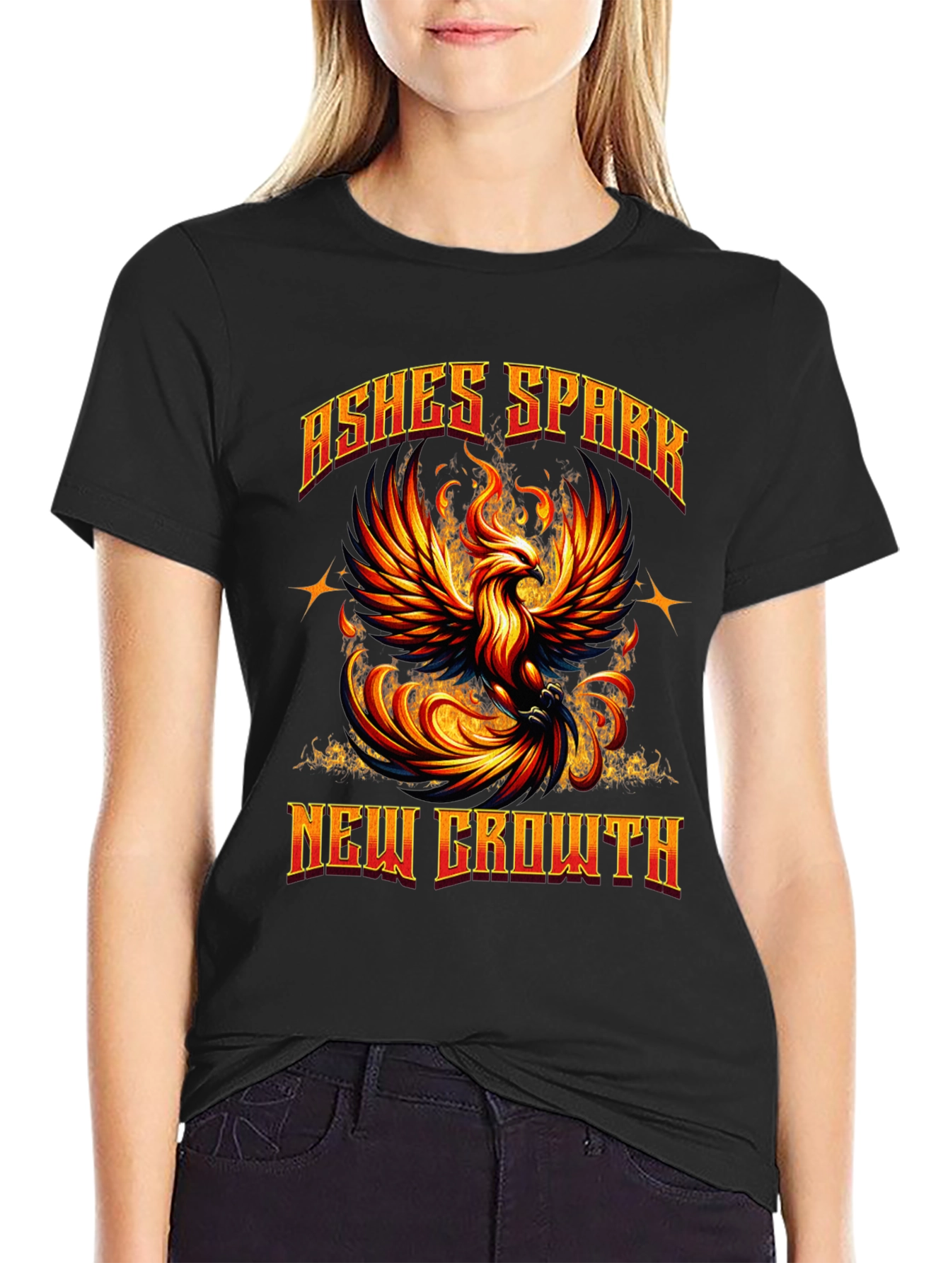 Phoenix Rising T-Shirt: Ashes Spark New Growth