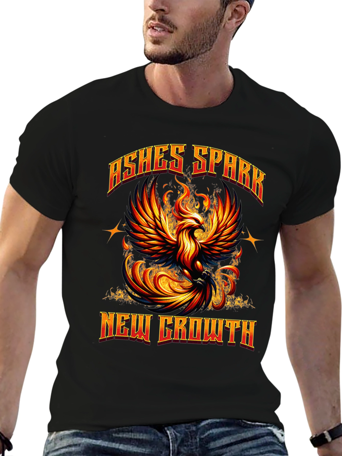 Phoenix Rising T-Shirt: Ashes Spark New Growth