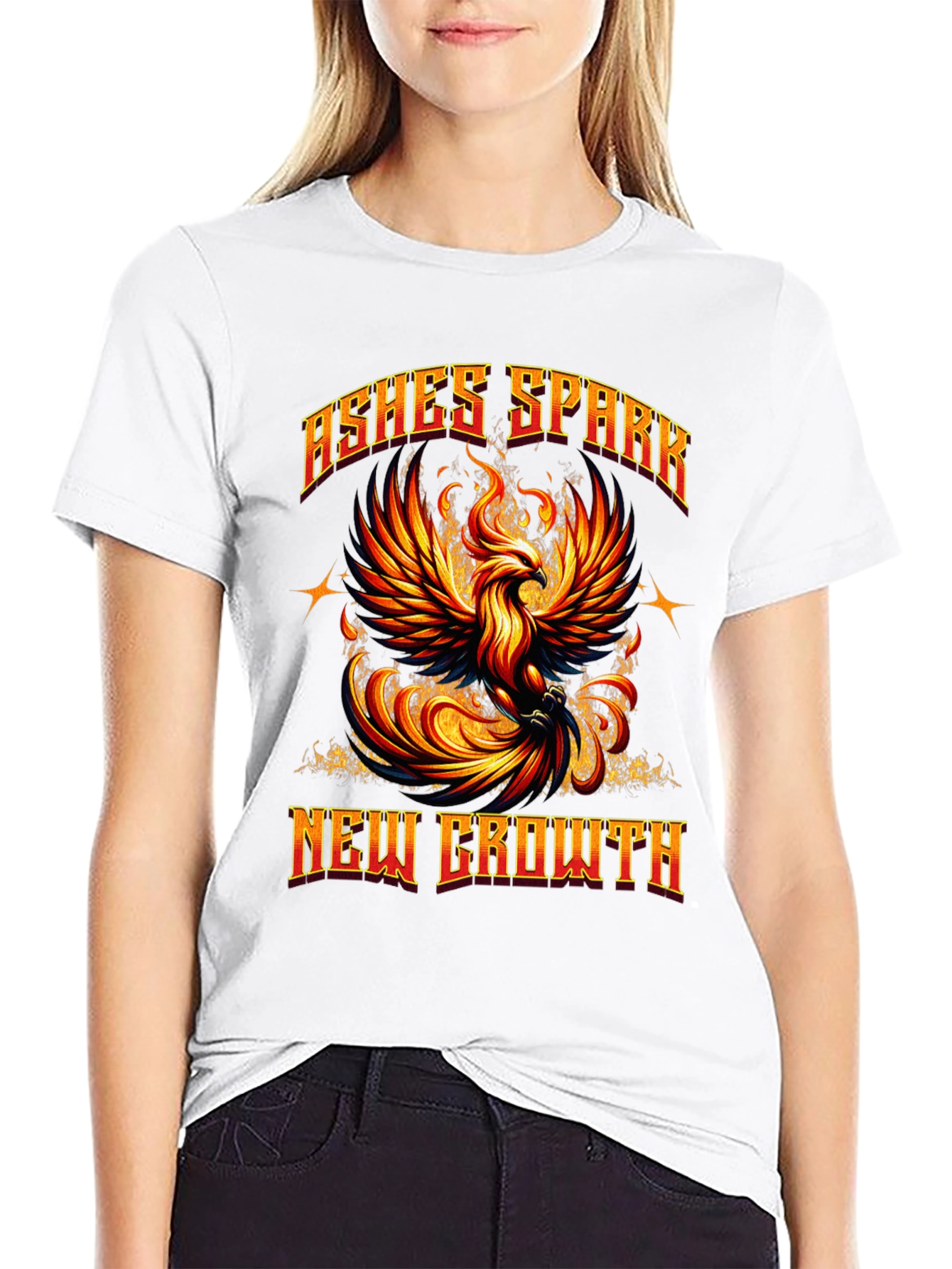 Phoenix Rising T-Shirt: Ashes Spark New Growth