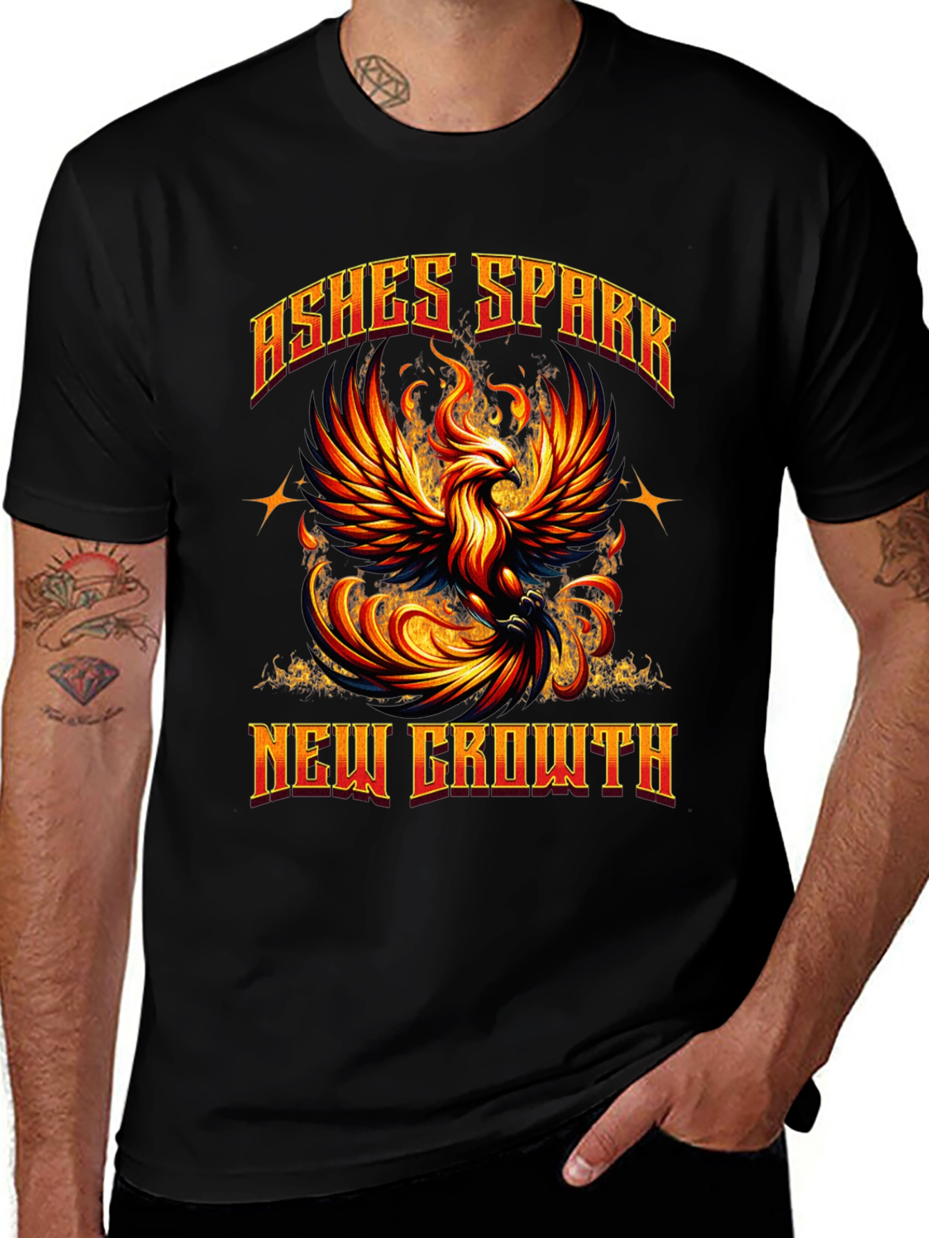 Phoenix Rising T-Shirt: Ashes Spark New Growth
