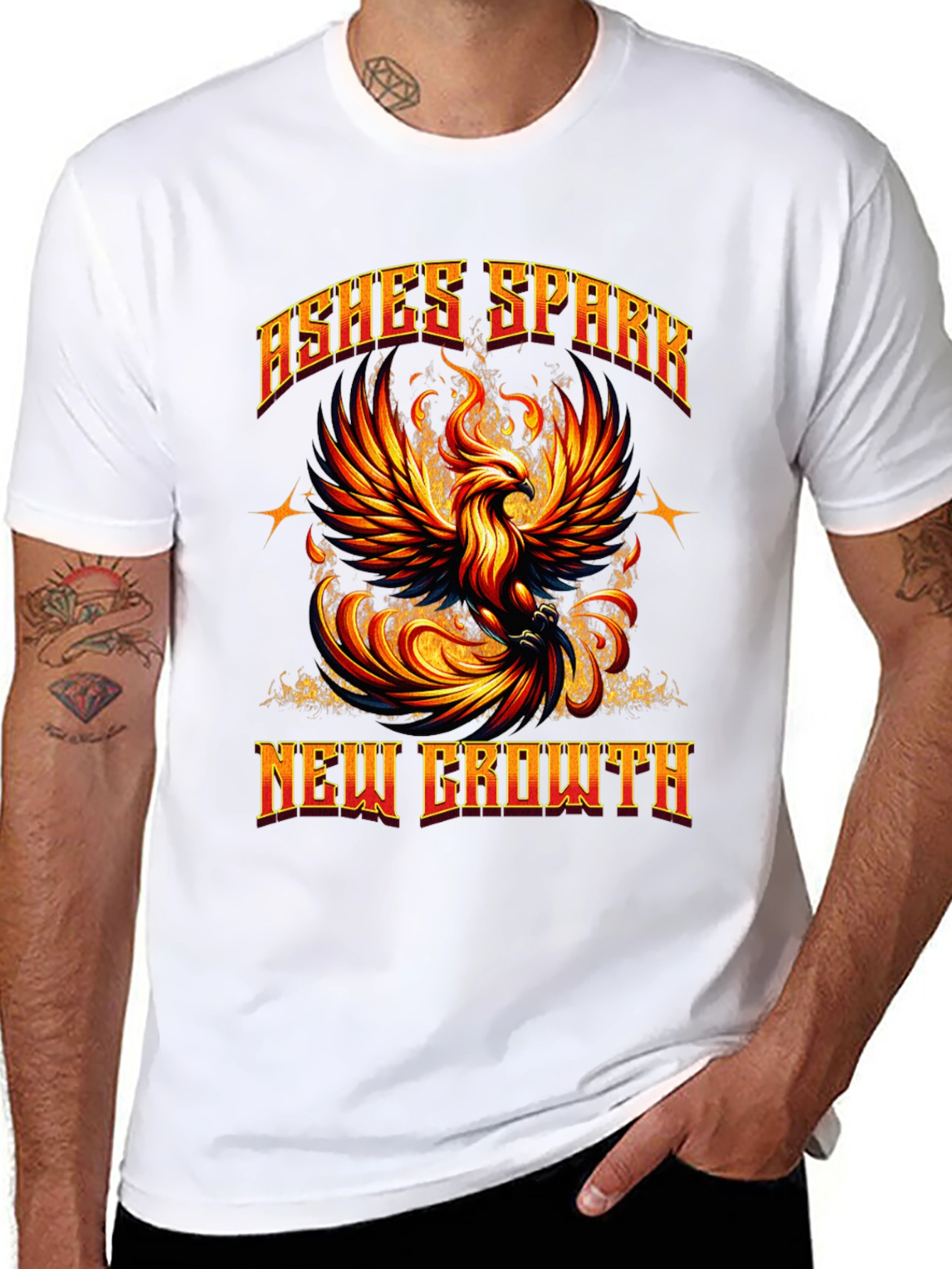 Phoenix Rising T-Shirt: Ashes Spark New Growth