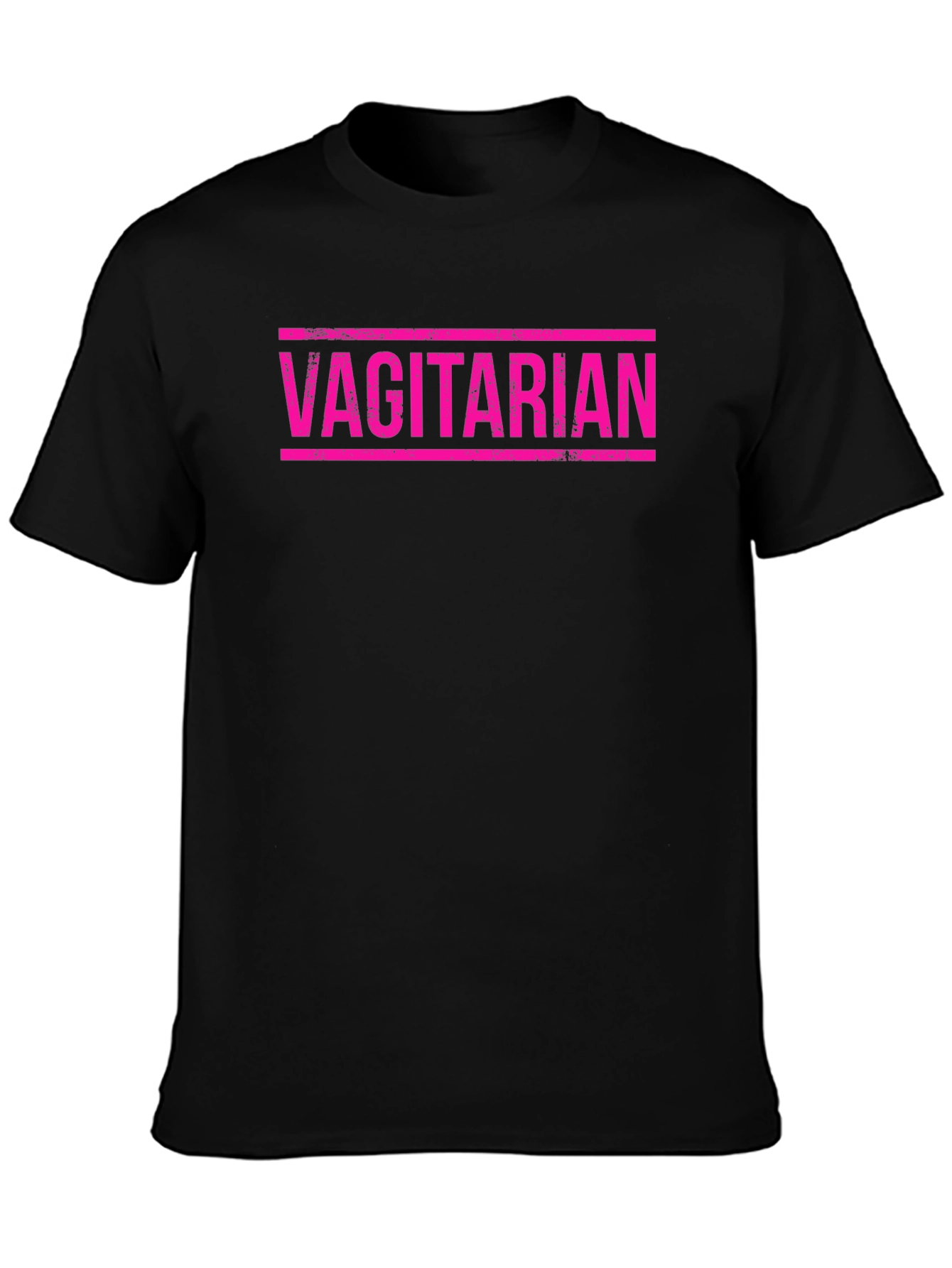 Vagitarian Graphic T-Shirt - Funny Adult Humor Tee