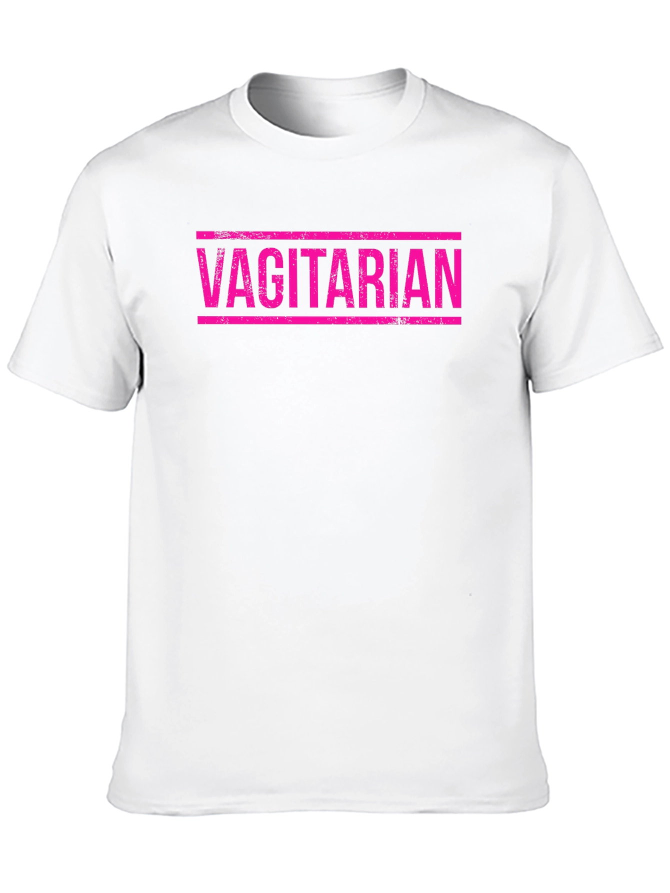 Vagitarian Graphic T-Shirt - Funny Adult Humor Tee