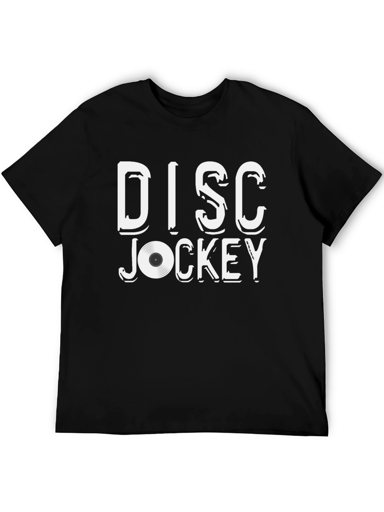 Disco Jockey Black T-Shirt