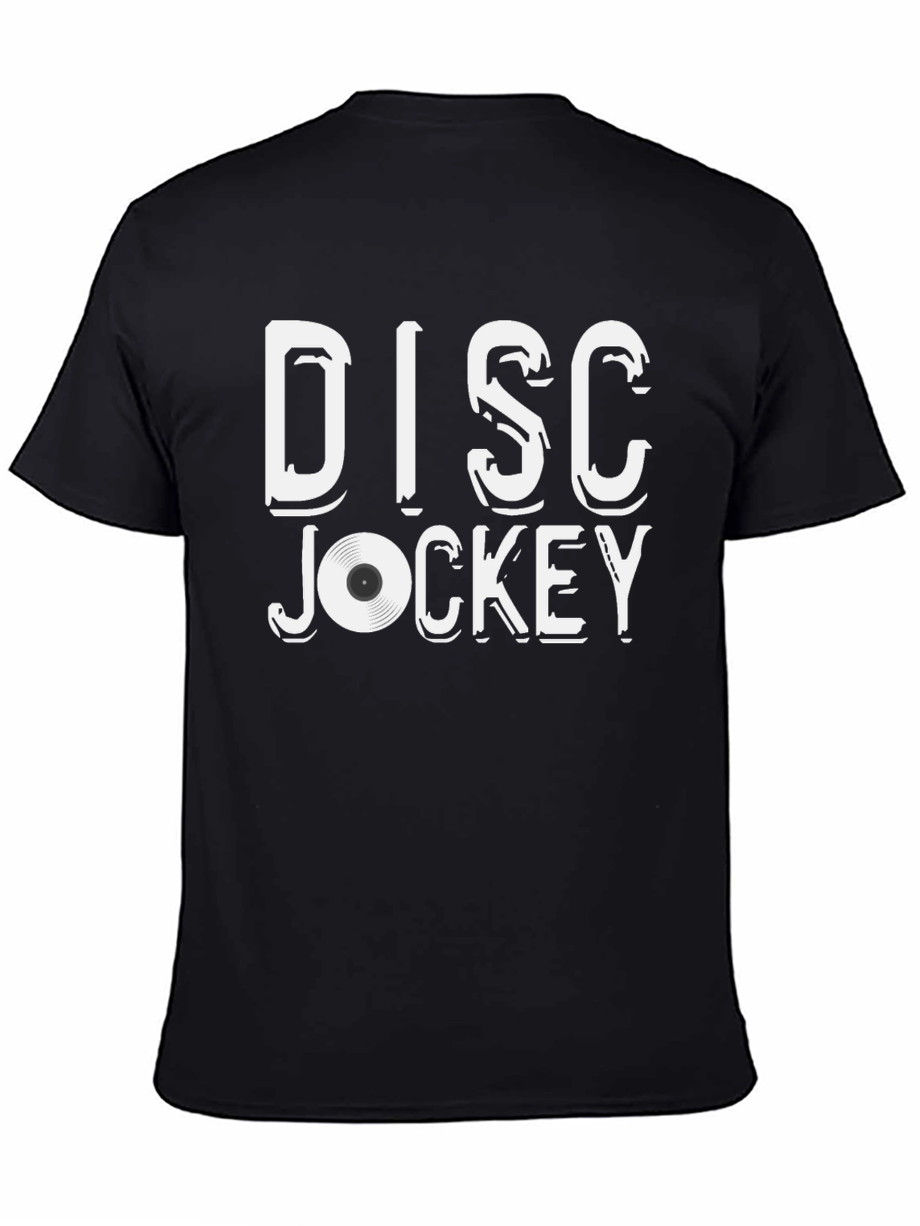 Disco Jockey Black T-Shirt