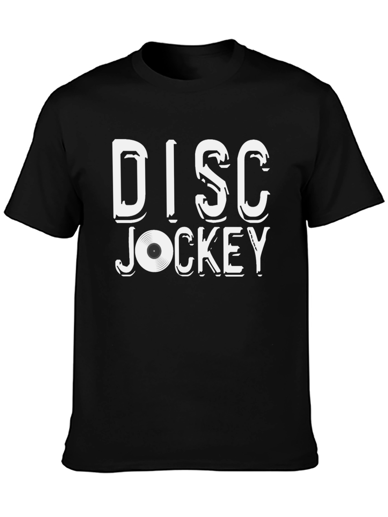 Disco Jockey Black T-Shirt