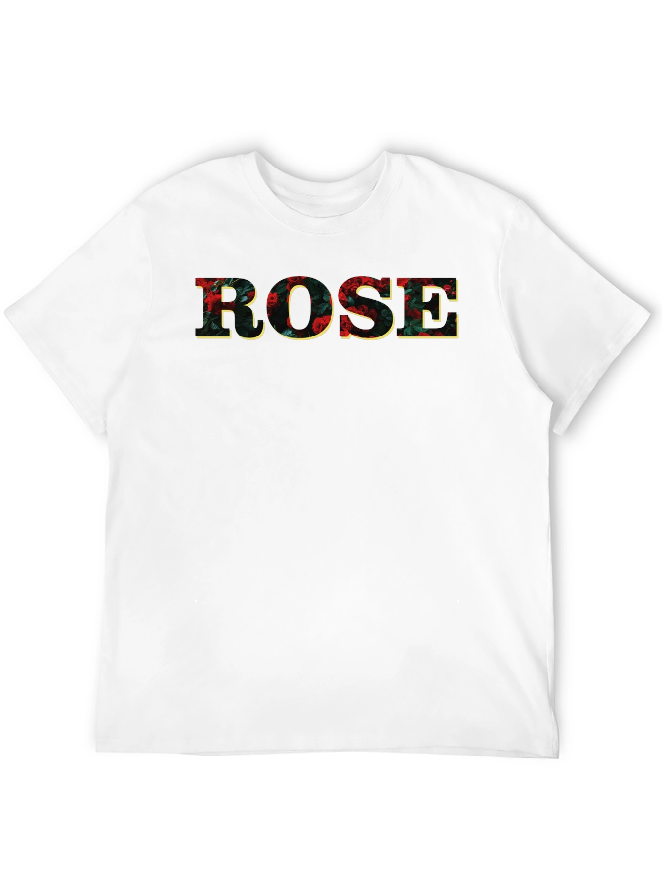 Floral ROSE T-Shirt - Trendy Graphic Tee