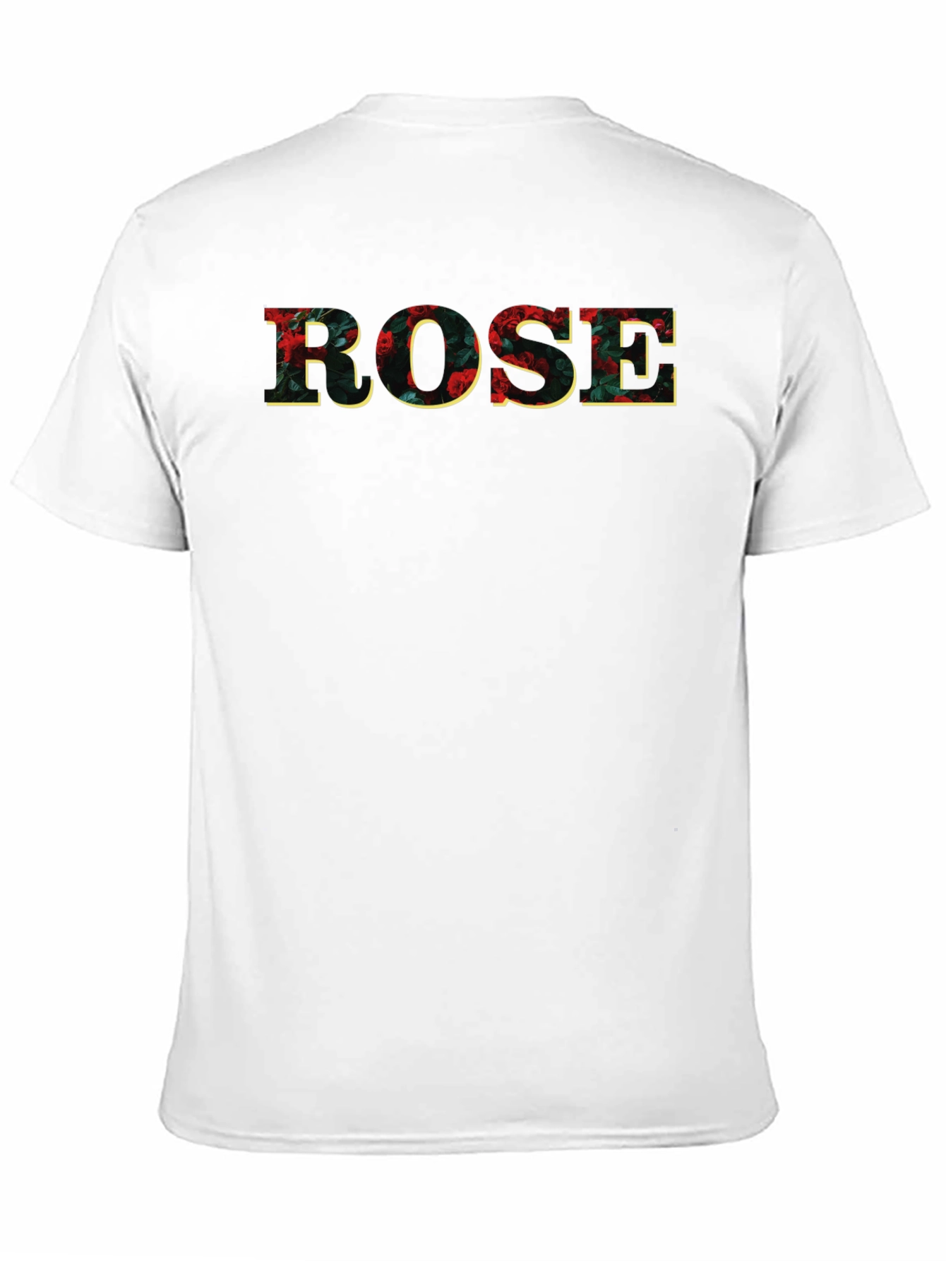 Floral ROSE T-Shirt - Trendy Graphic Tee