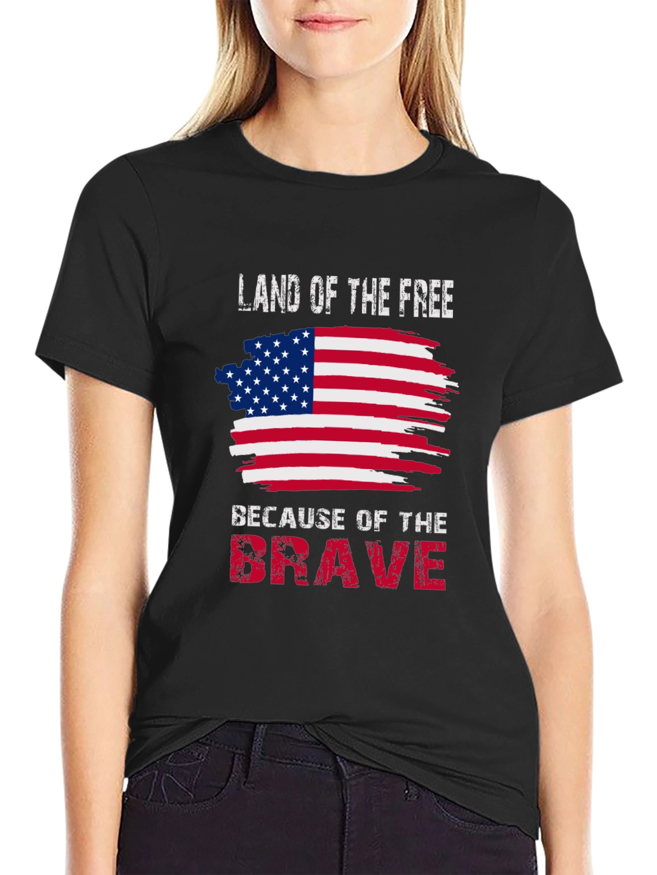 Land of the Free Patriotic T-Shirt