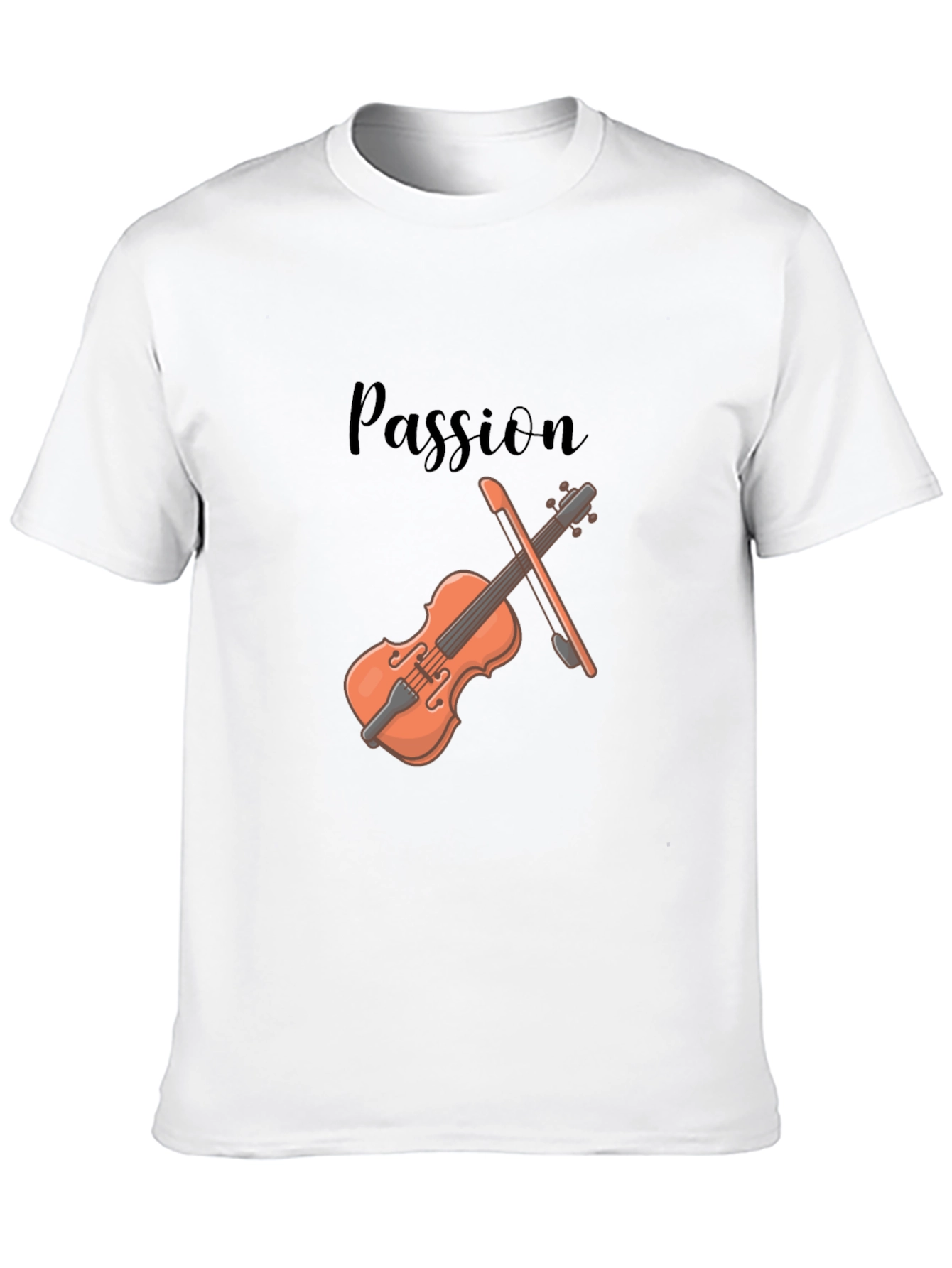 Passion Violin T-Shirt - Musicians Apparel