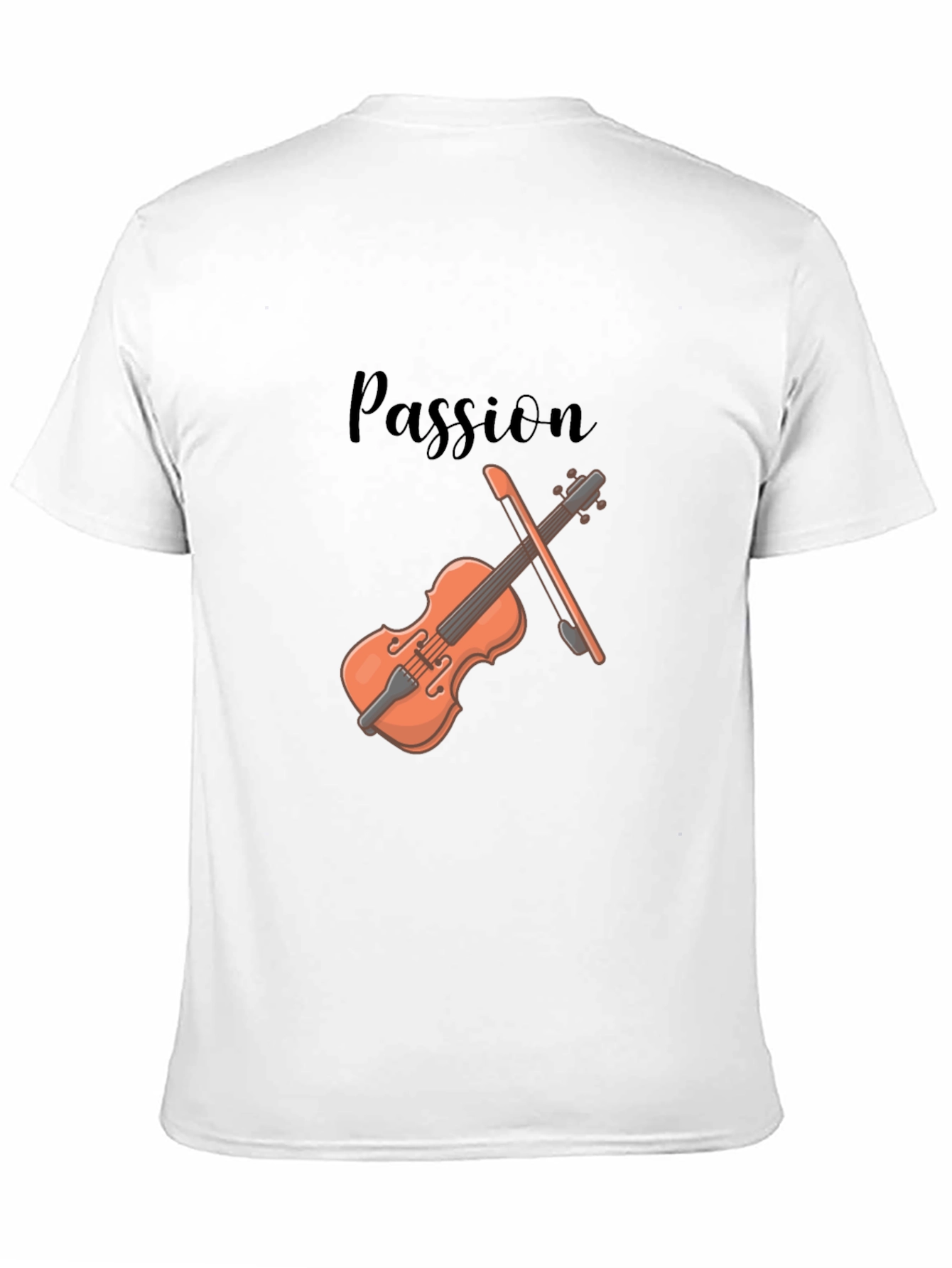 Passion Violin T-Shirt - Musicians Apparel