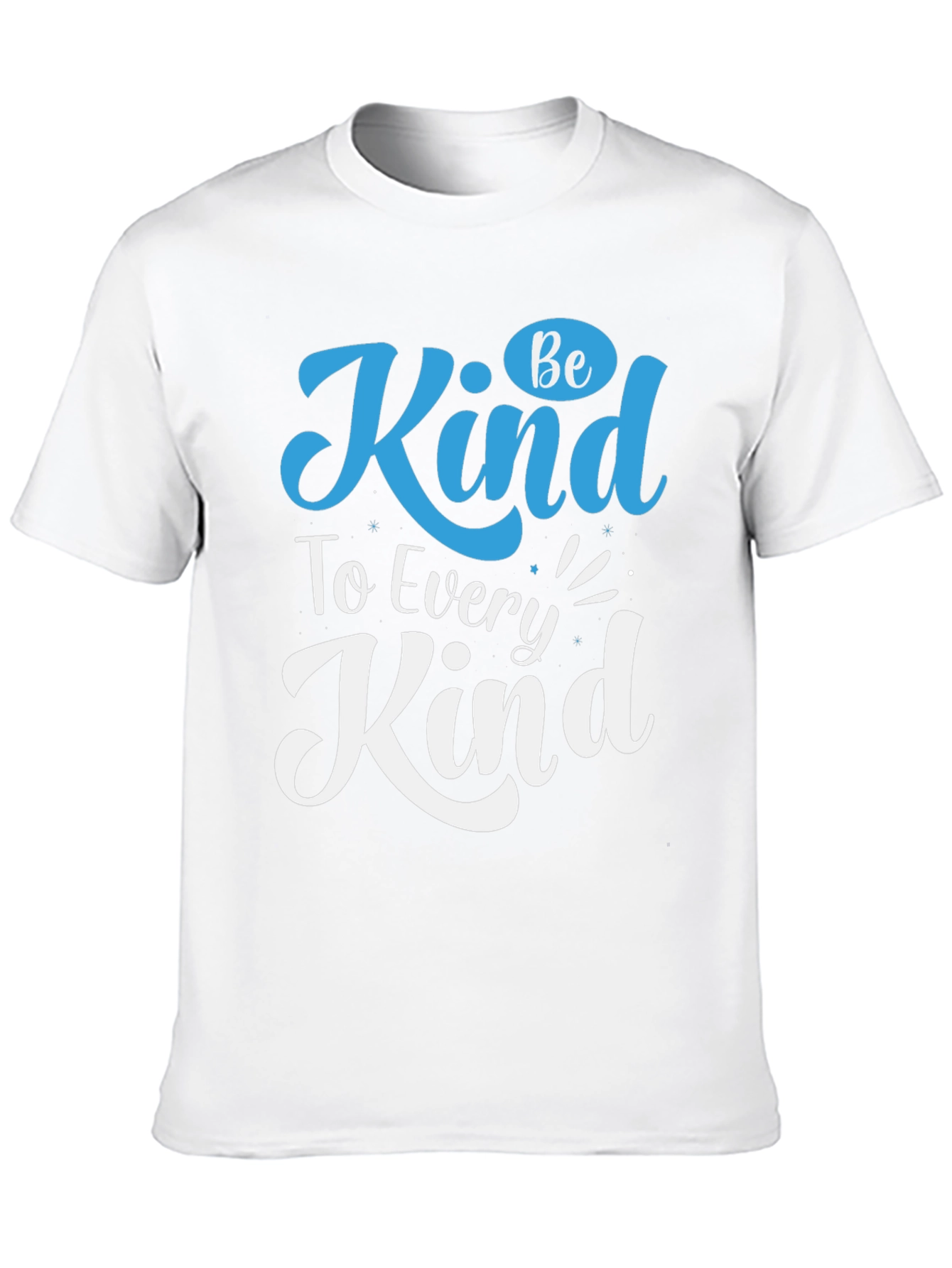 Be Kind T-Shirt - Graphic Print Cotton Tee