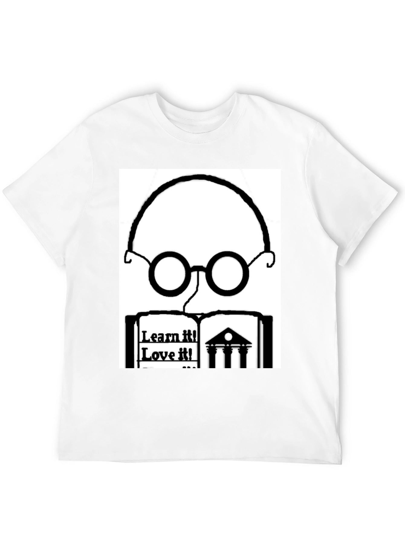 Learn & Love It Black T-Shirt