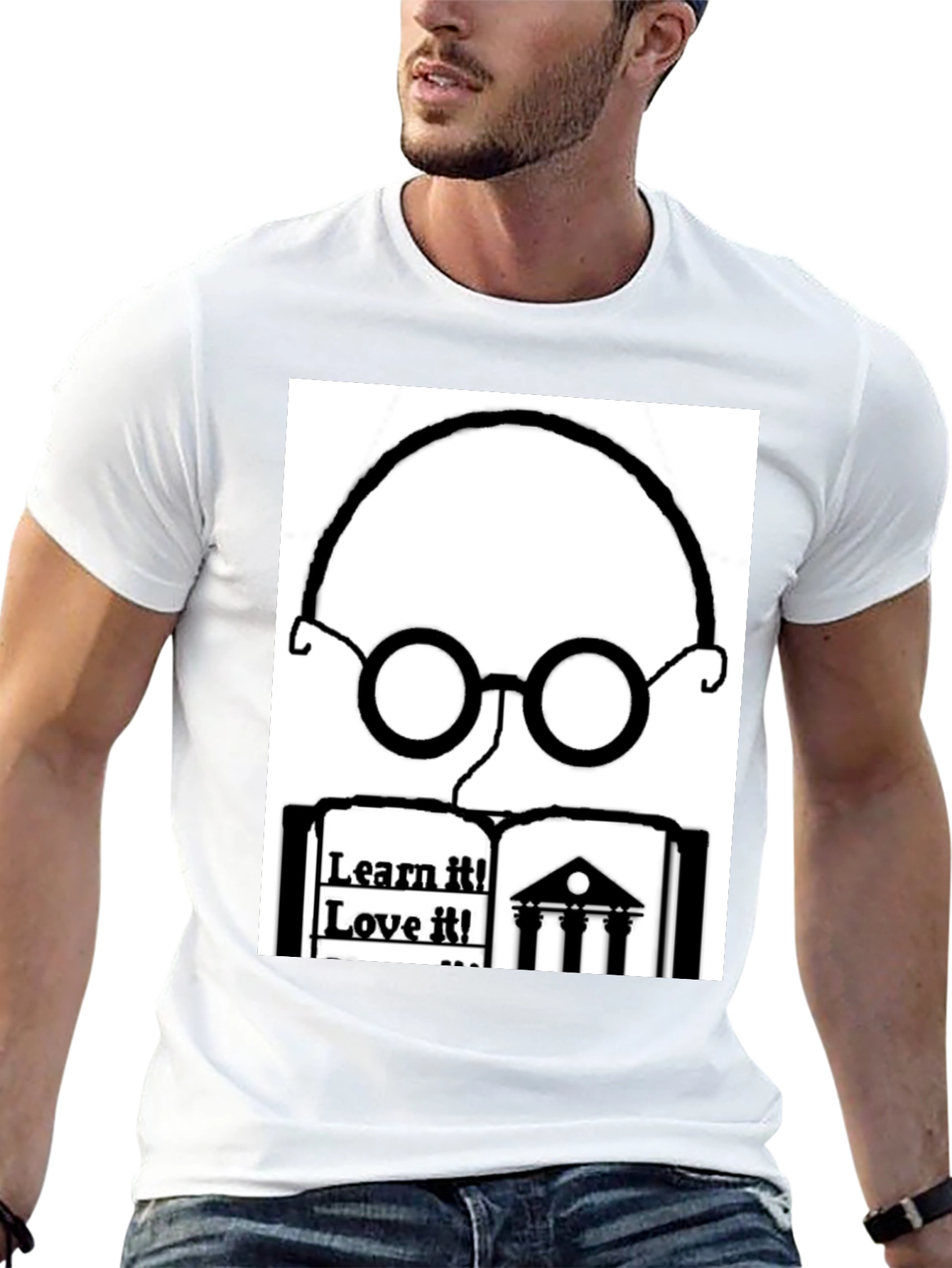 Learn & Love It Black T-Shirt