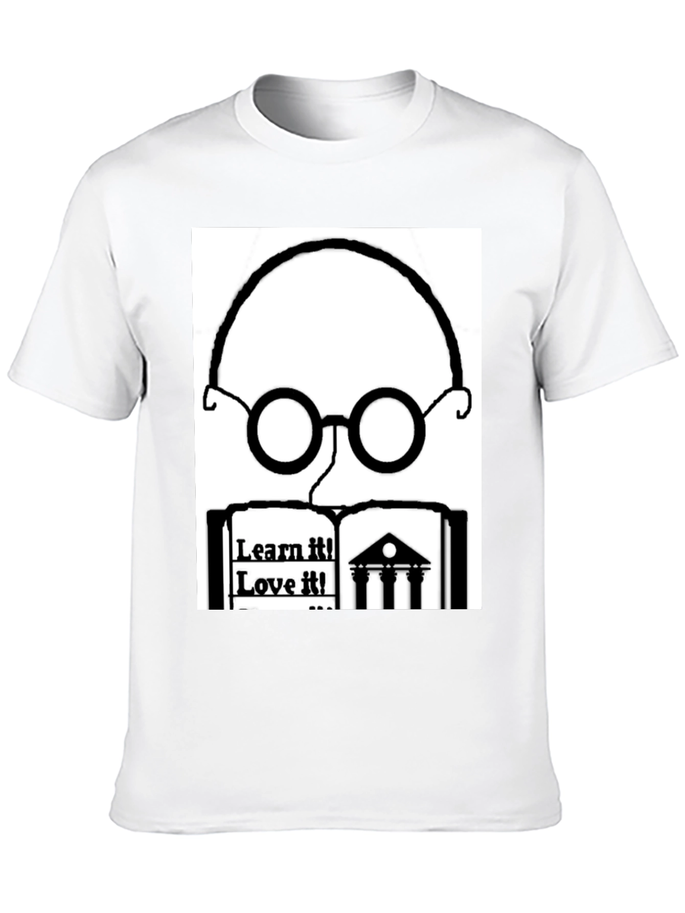 Learn & Love It Black T-Shirt