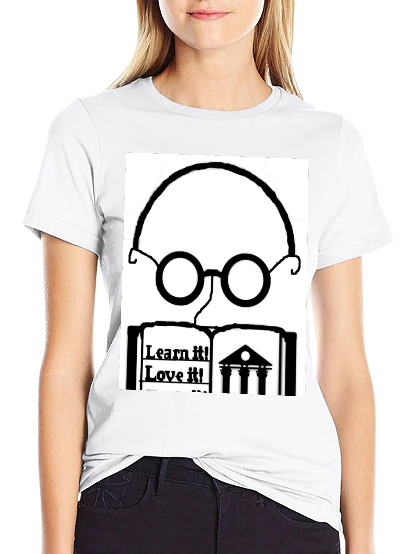 Learn & Love It Black T-Shirt