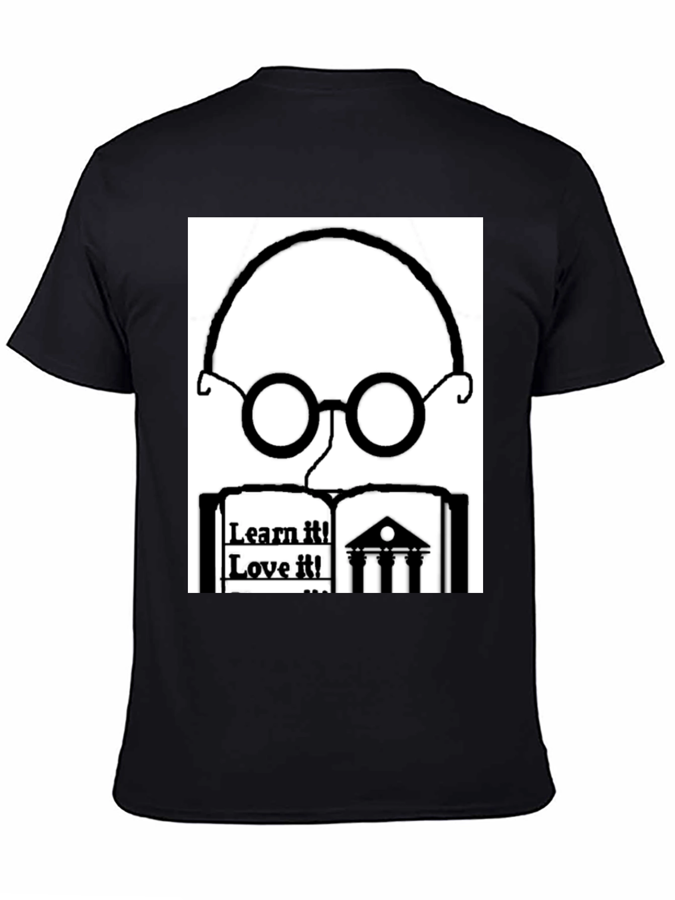 Learn & Love It Black T-Shirt
