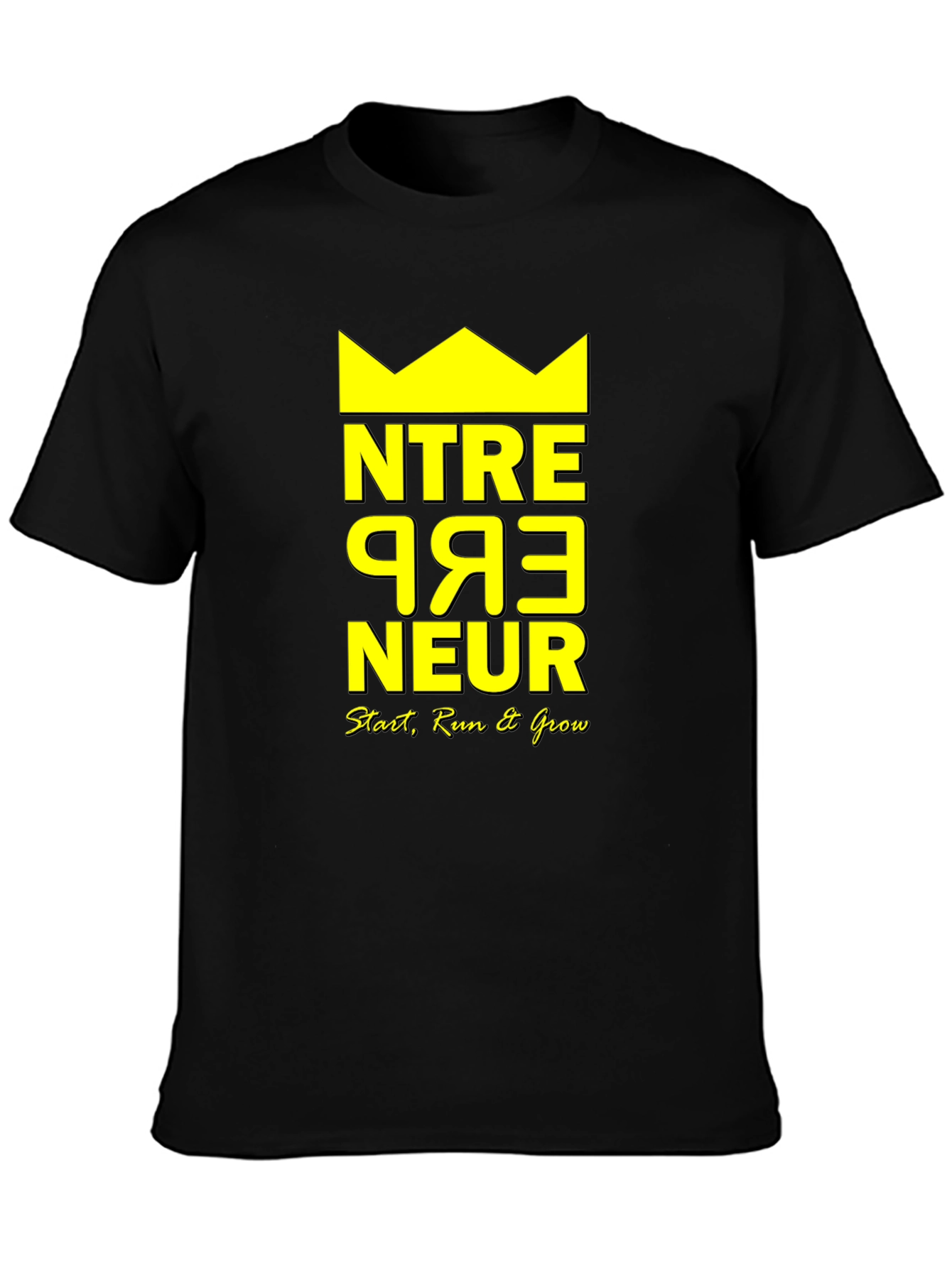 Entrepreneur Crown Graphic T-Shirt