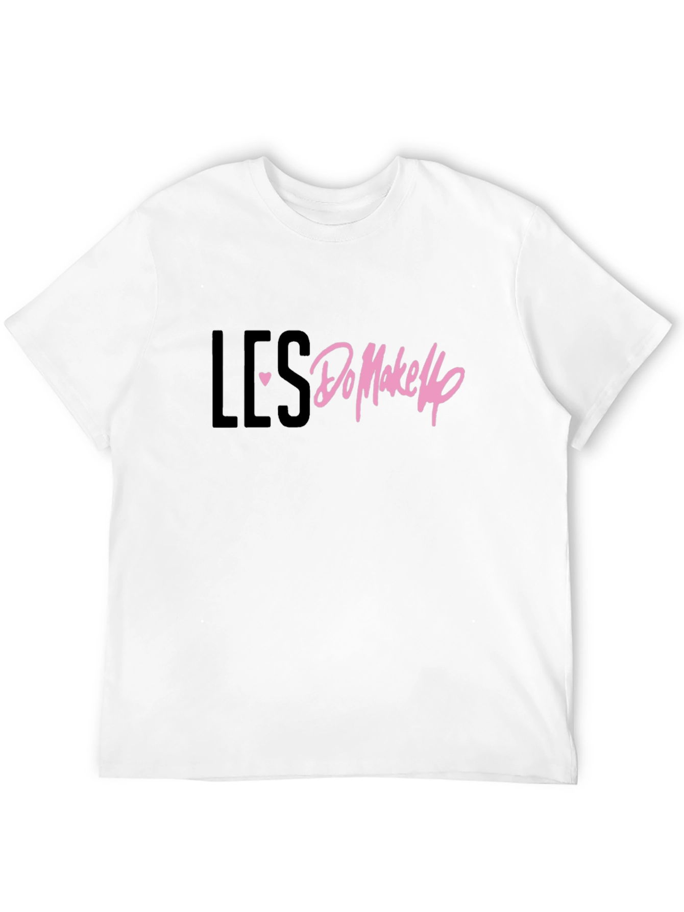 LES <3 Do MakeUp Black T-Shirt