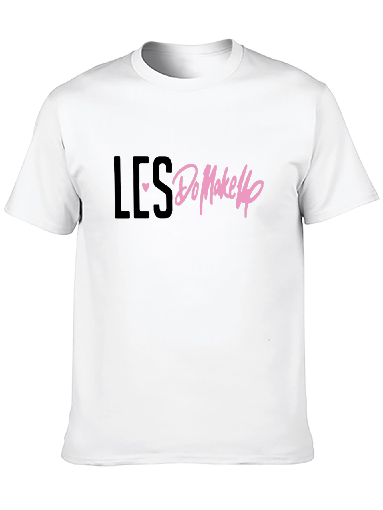 LES <3 Do MakeUp Black T-Shirt