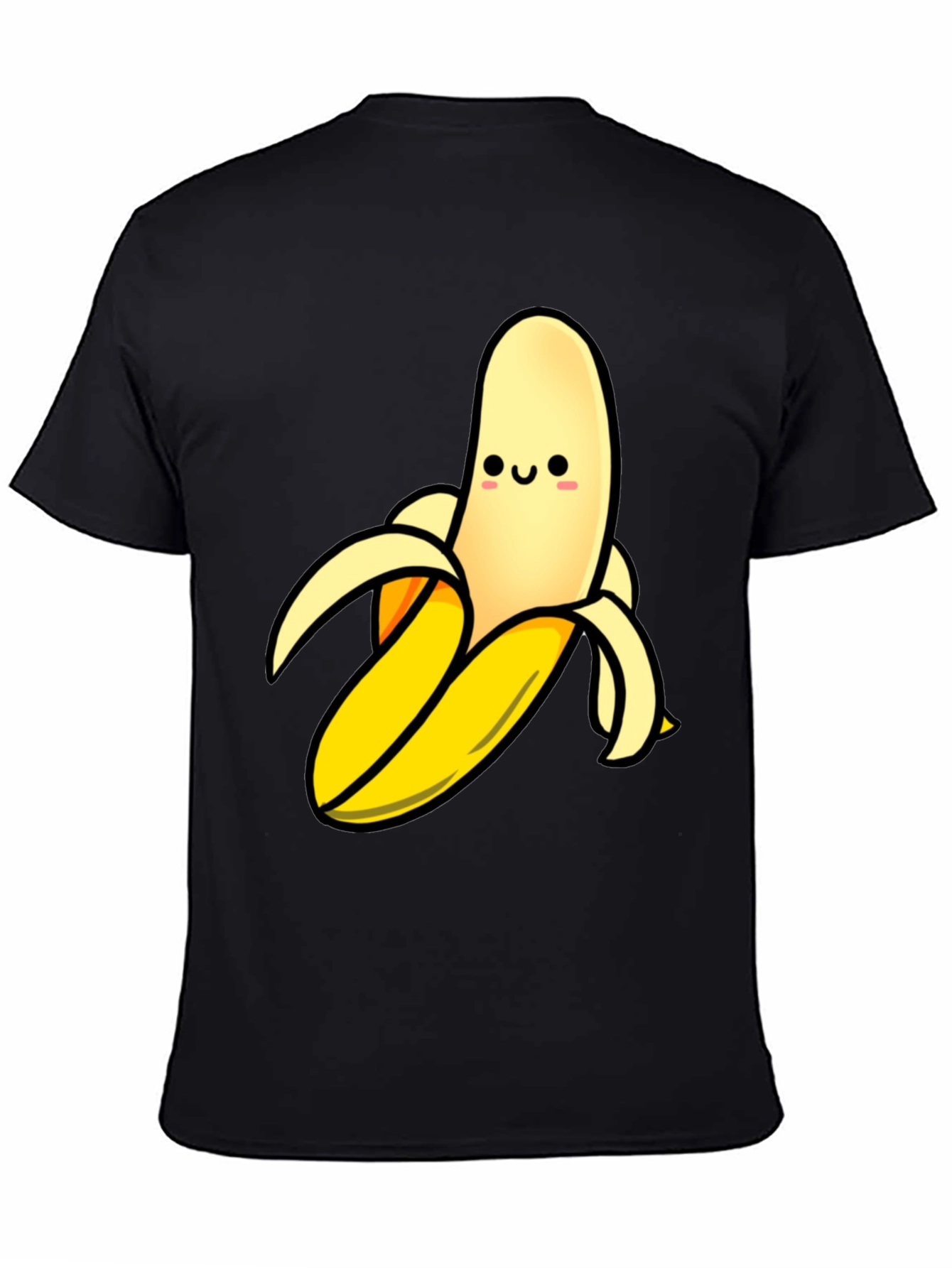 Cute Banana Graphic Print Mens T-Shirt