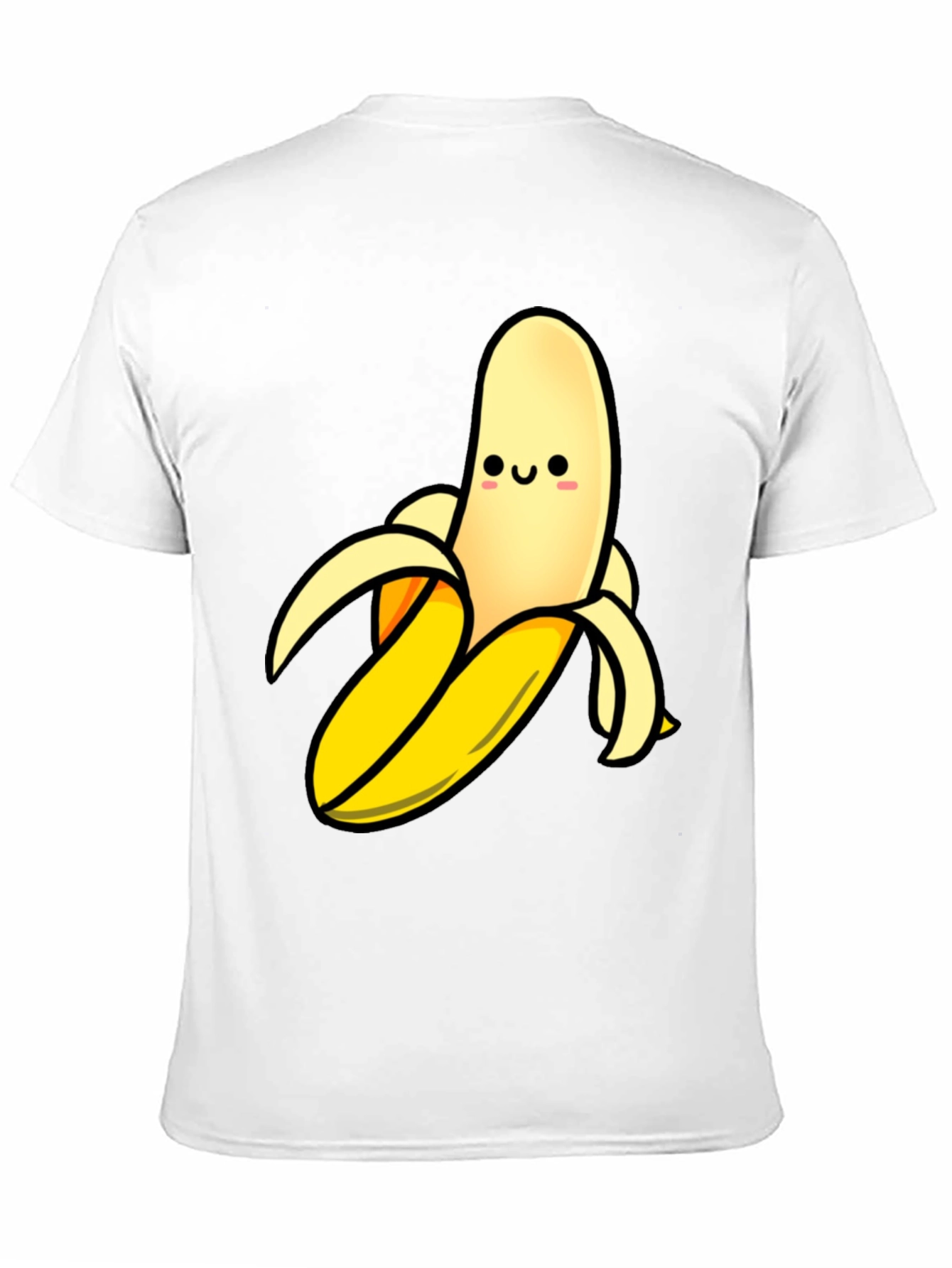 Cute Banana Graphic Print Mens T-Shirt