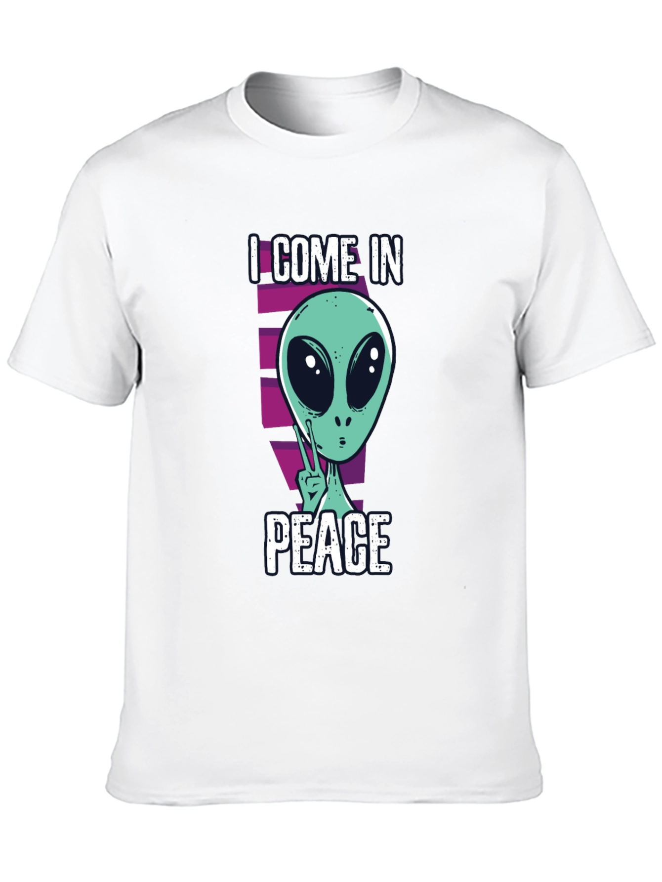 I Come In Peace Alien T-Shirt
