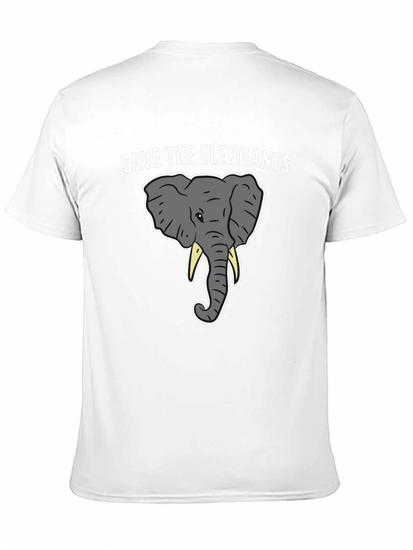 Save the Elephants Graphic Tee - Black