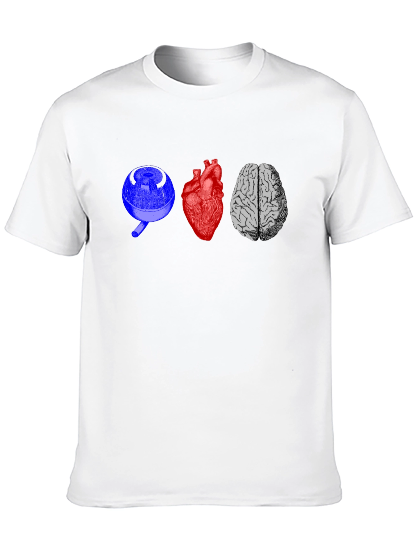 Eye Heart Brain Graphic Tee