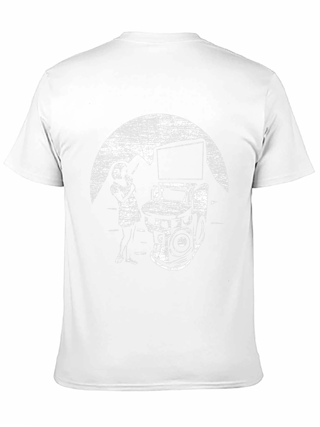 Retro Arcade Gamer T-Shirt - Black