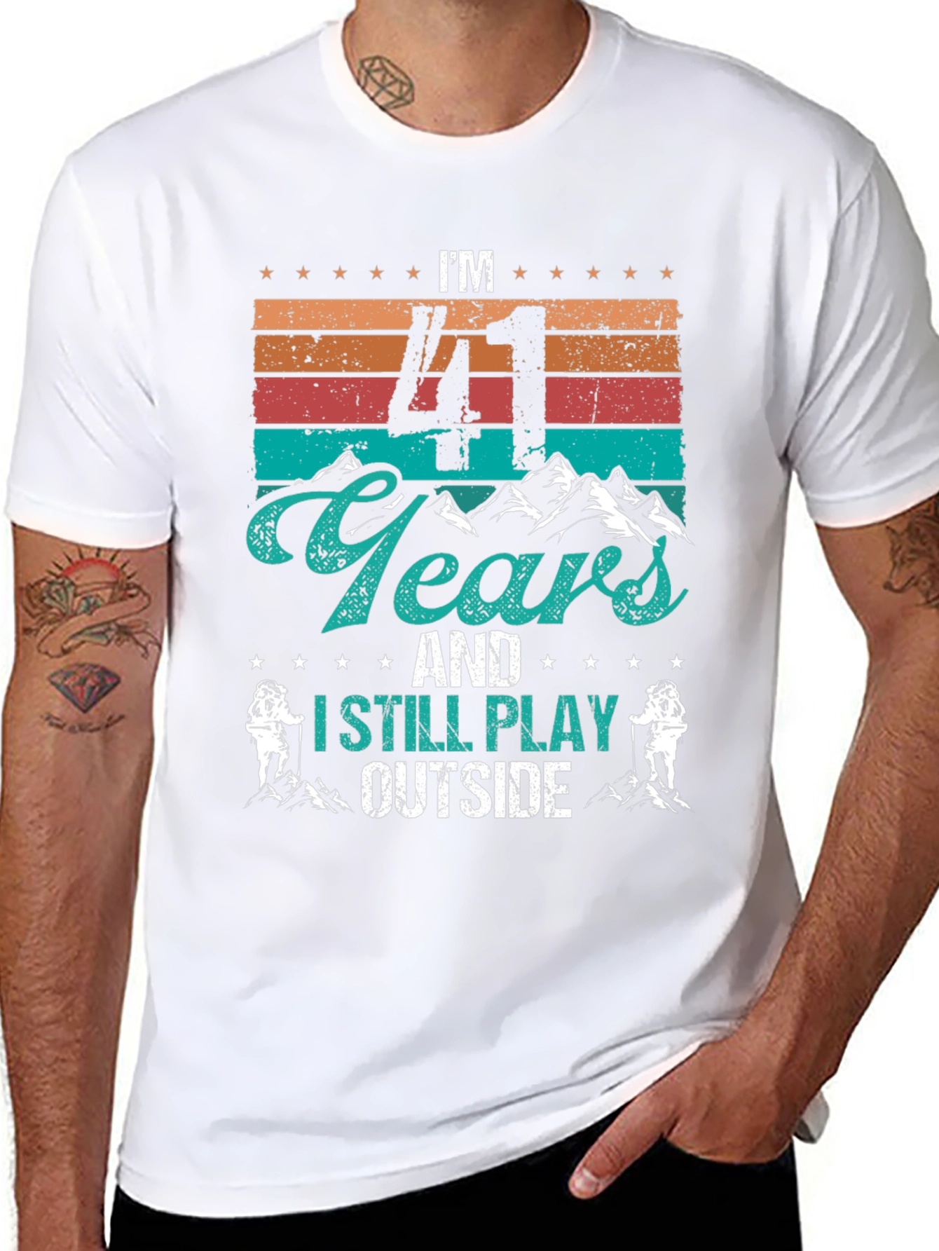 41 Years and Still Play Outside T-Shirt