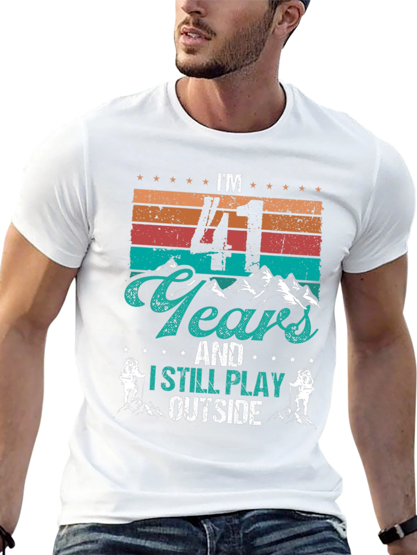 41 Years and Still Play Outside T-Shirt