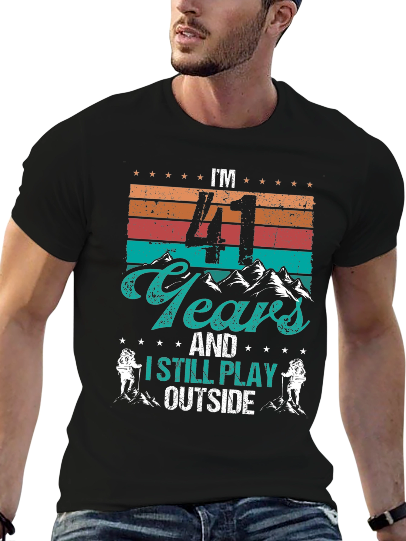 41 Years and Still Play Outside T-Shirt