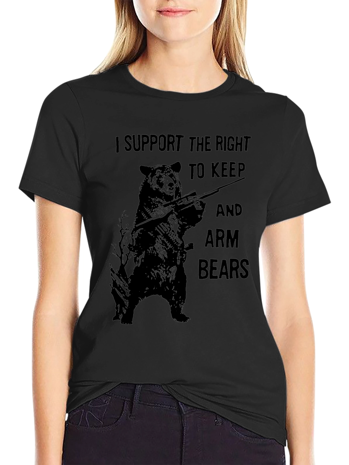 Arm Bears T-Shirt - Right to Keep