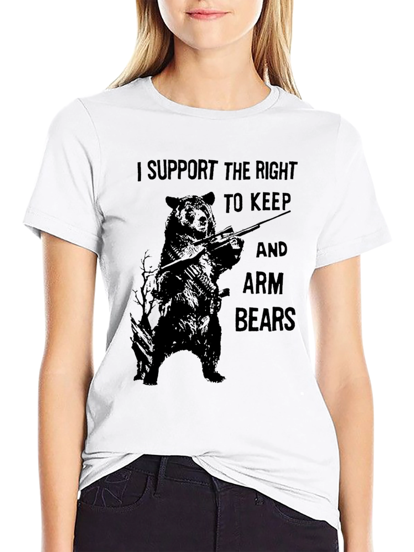 Arm Bears T-Shirt - Right to Keep