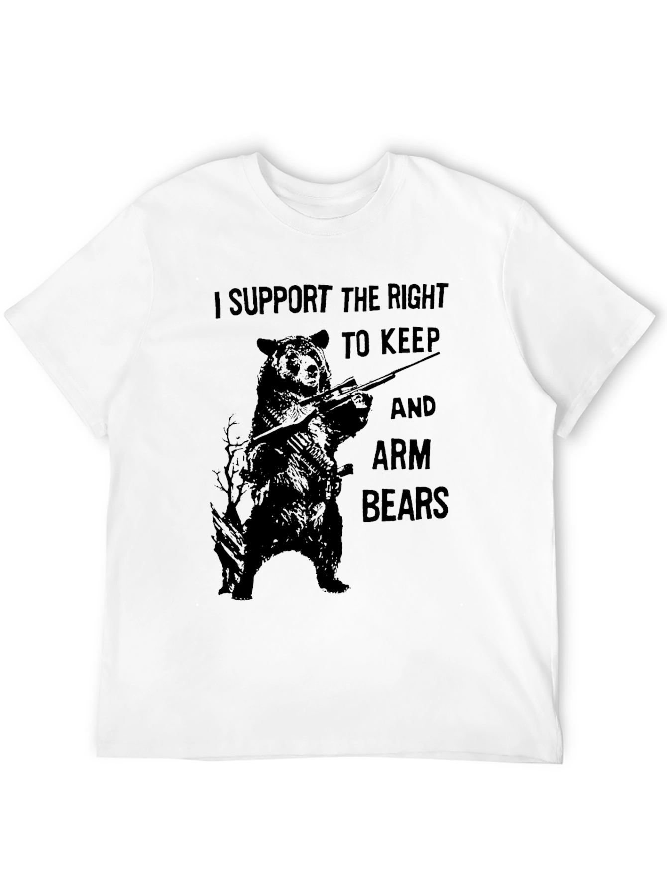 Arm Bears T-Shirt - Right to Keep