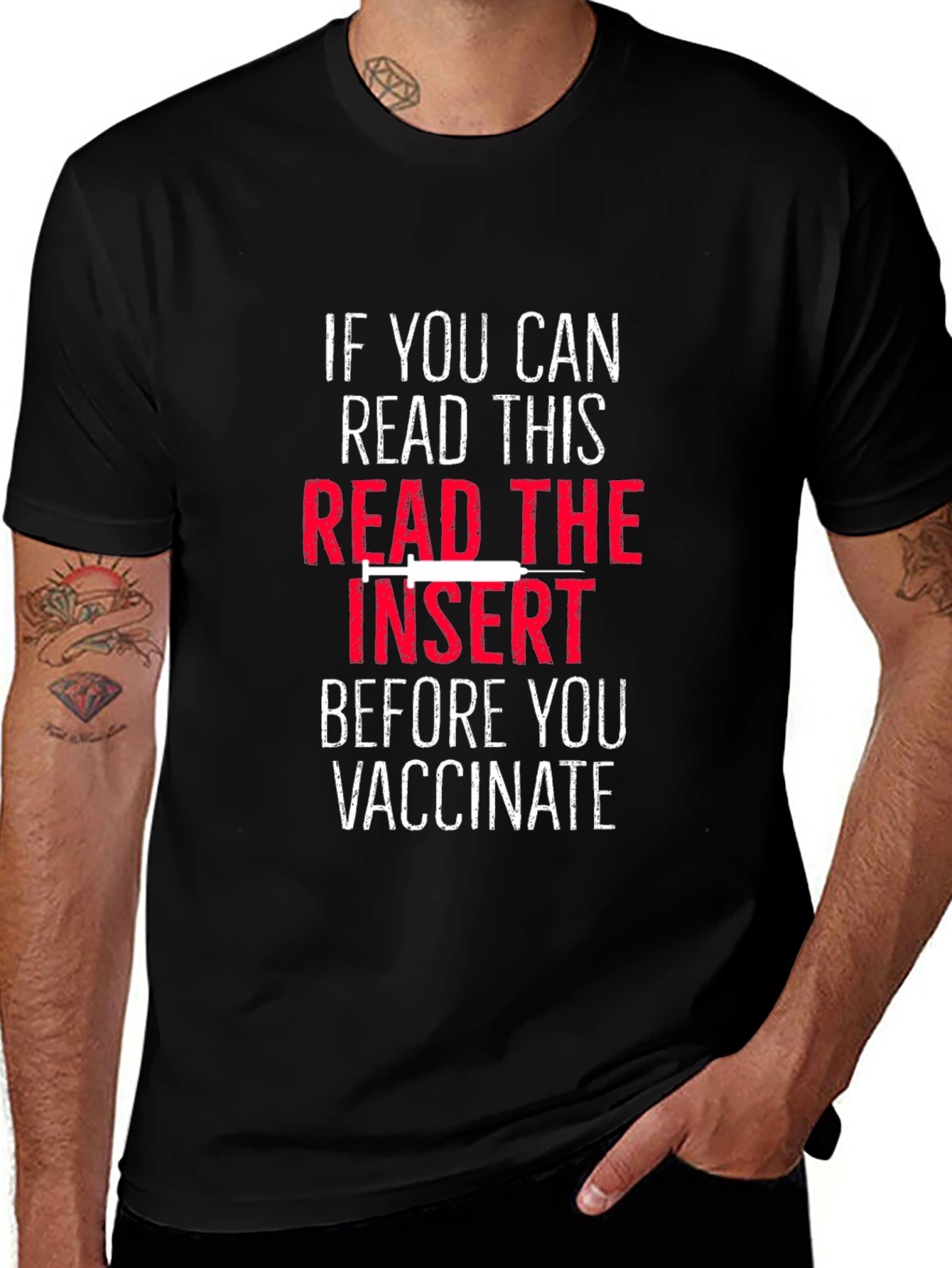 Read The Insert Before You Vaccinate T-Shirt