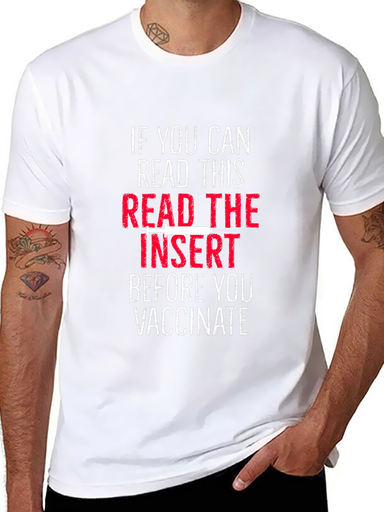 Read The Insert Before You Vaccinate T-Shirt