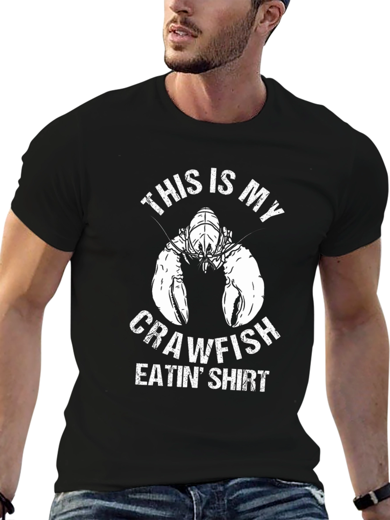 Crawfish Eatin Shirt | Novelty Graphic Tee