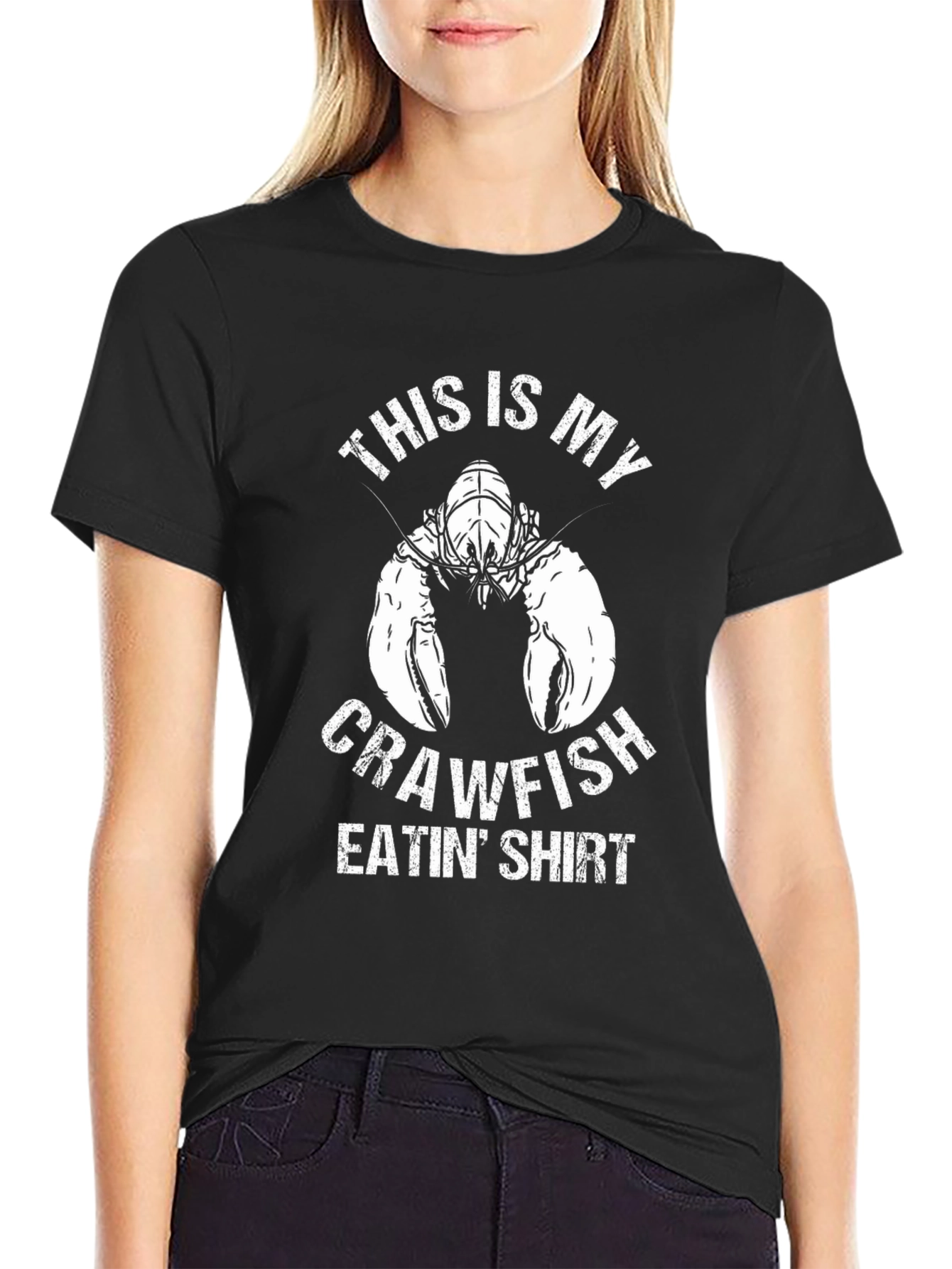 Crawfish Eatin Shirt | Novelty Graphic Tee