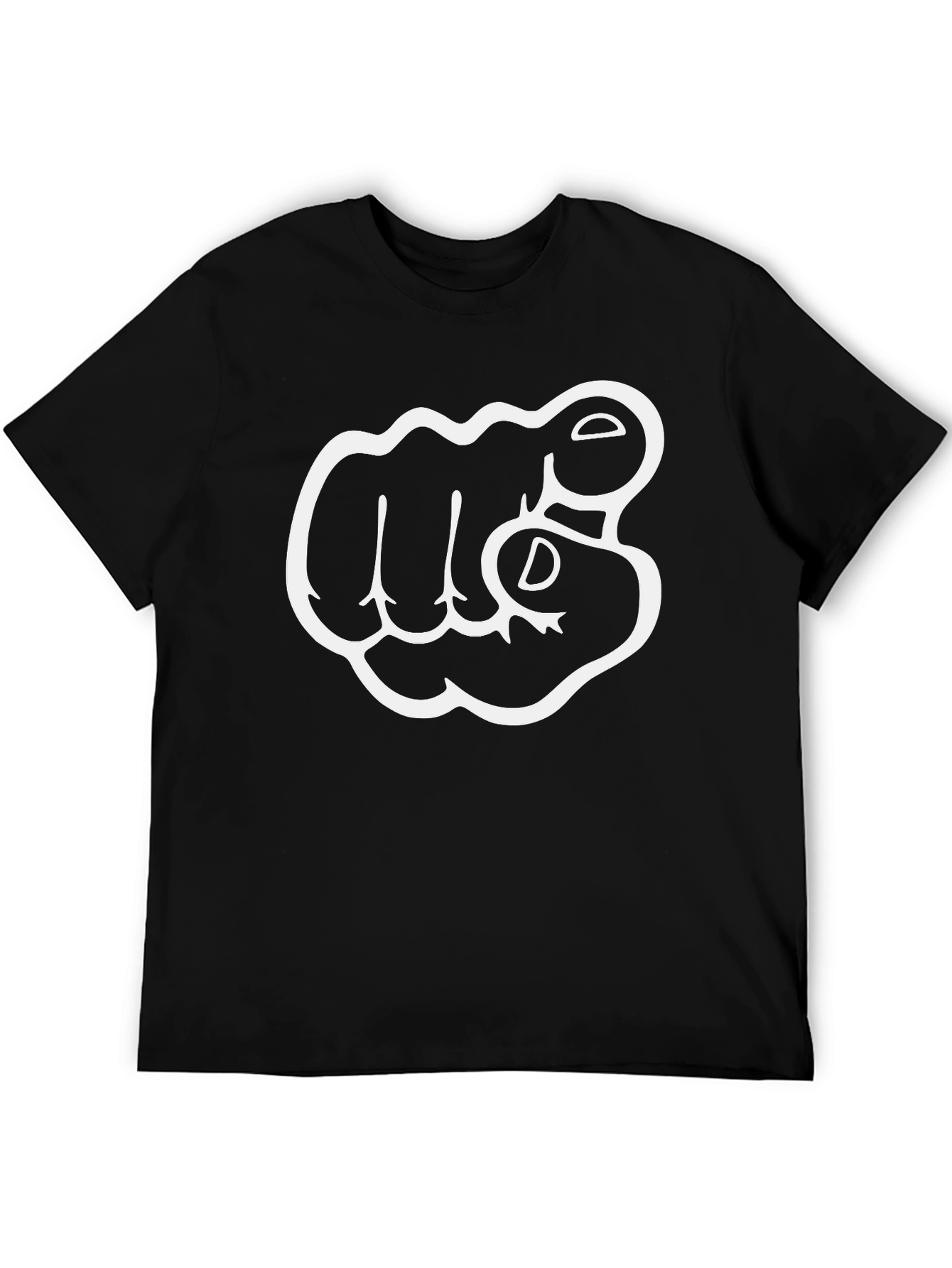 Bold Graphic Tee - Pointing Finger Design