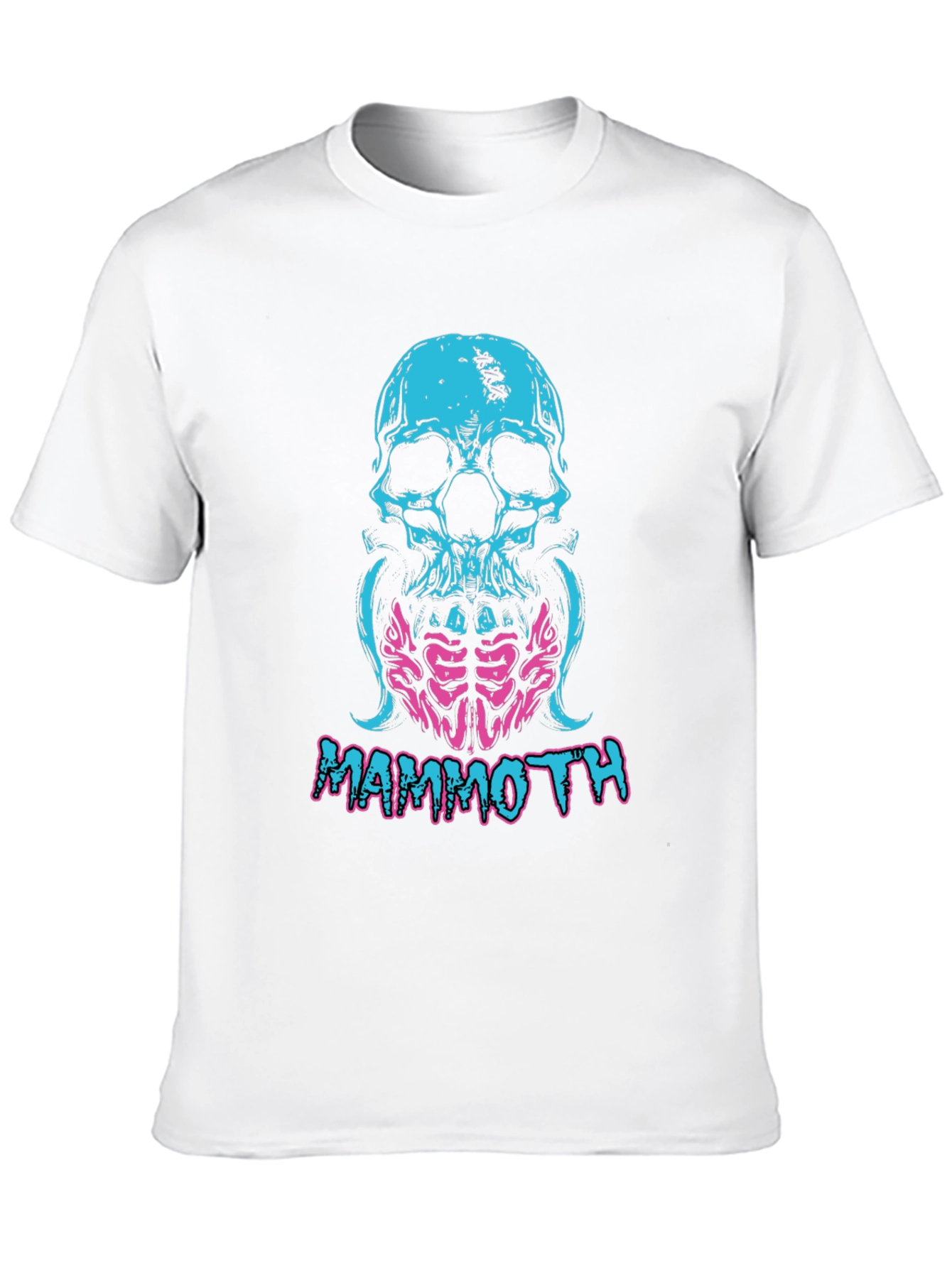Mammoth Skull Graphic Tee - Cool T-Shirt