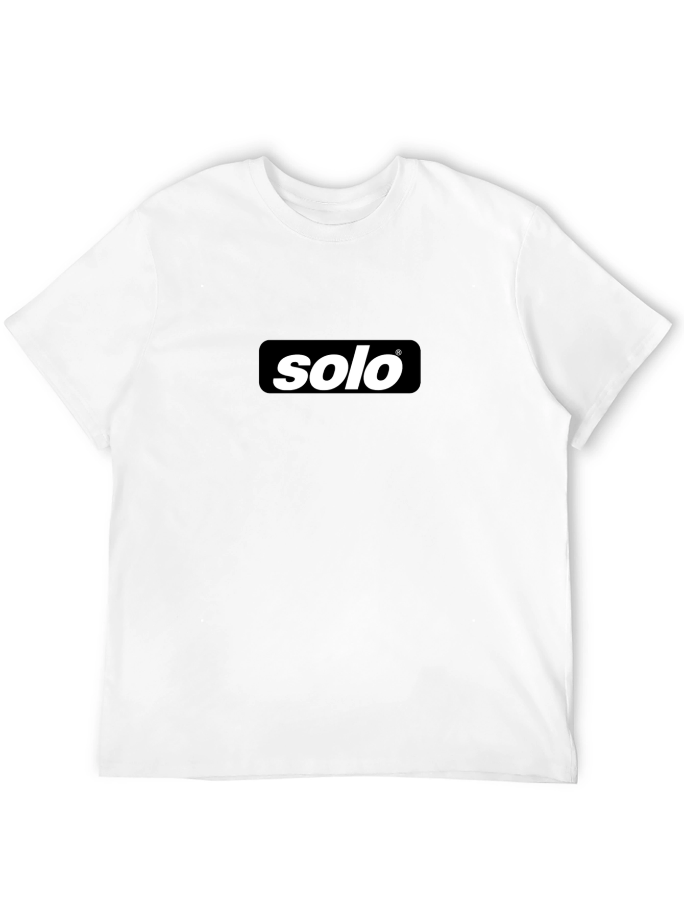 Solo Black Graphic T-Shirt - Casual Style