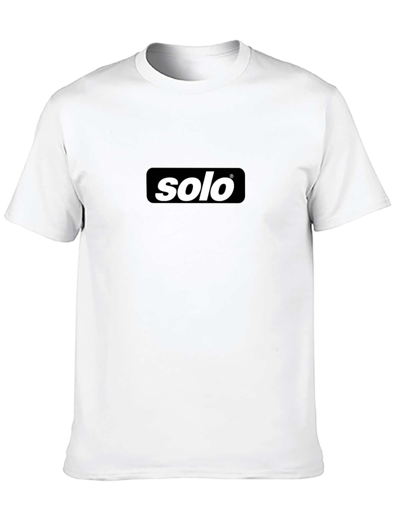 Solo Black Graphic T-Shirt - Casual Style